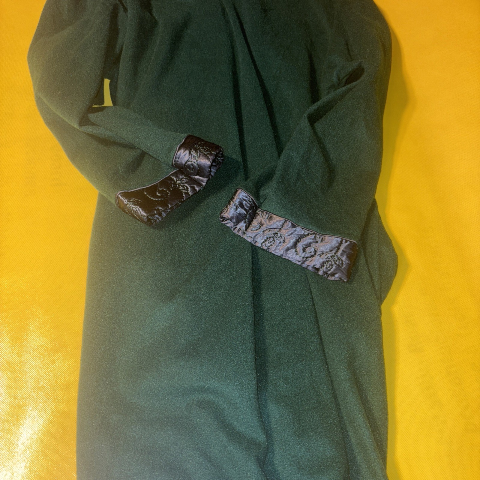 Vintage Sears Mumuu 2x Carriage Court Women Holiday Christmas Gown Grandma MoD