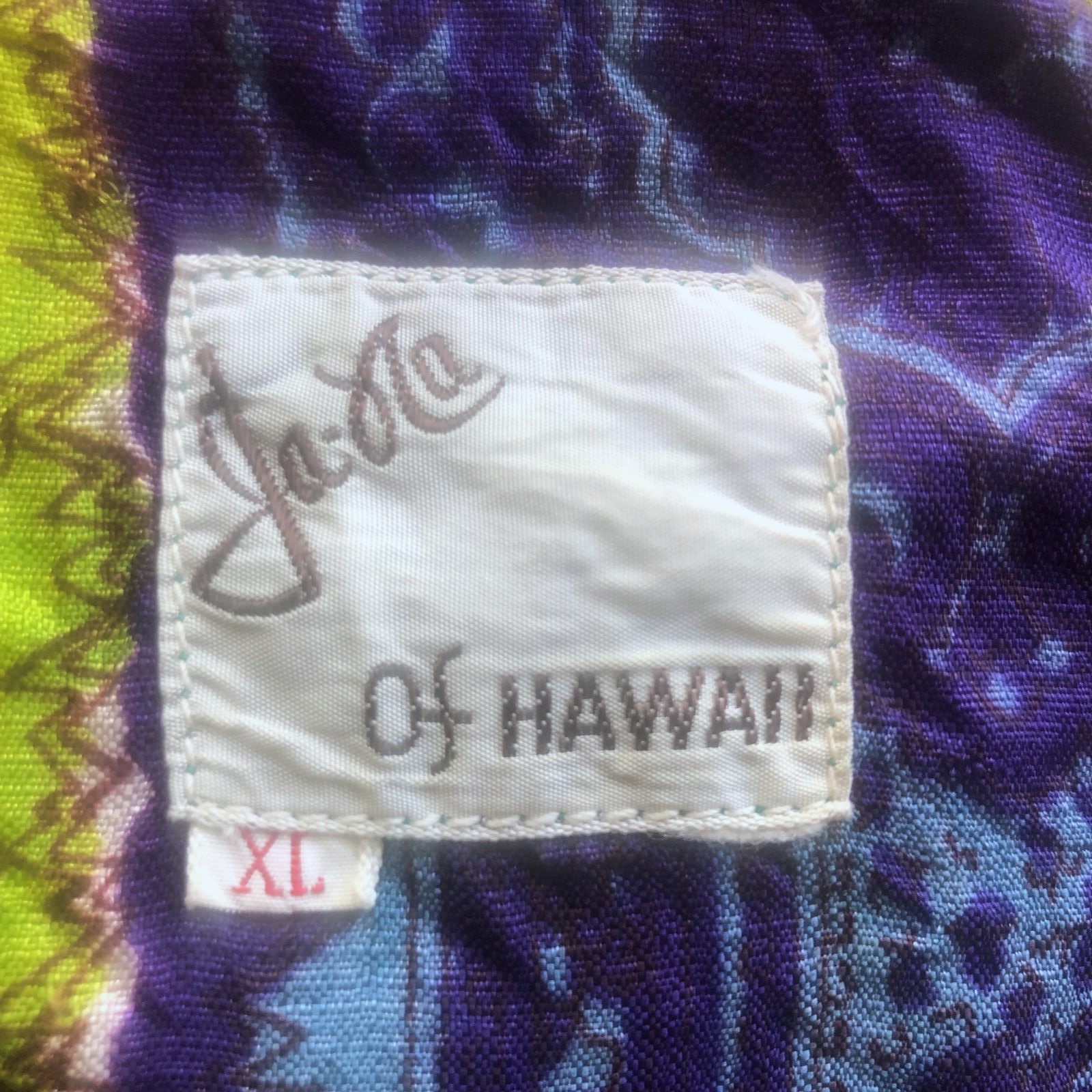 Vintage Ja-Na of Hawaii Maxi MuuMuu Dress Size Medium