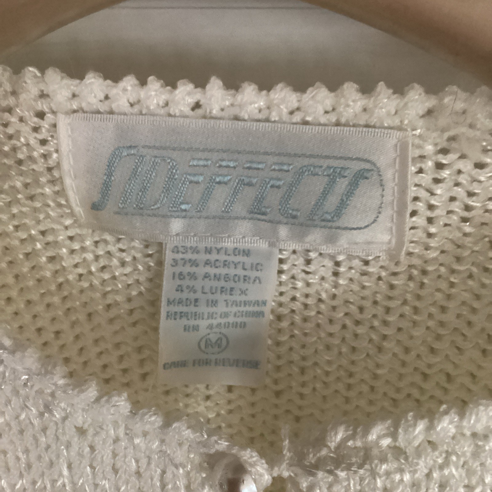 EUC Vintage 80’s Side Effects Fuzzy Angora Blend Ski Lodge Sweater Retro Sz M