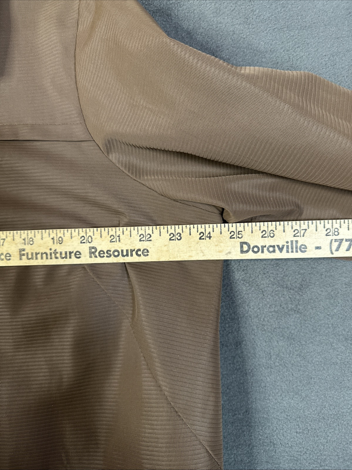 Vintage Shane Uniform Co. Shirt L-71283 Brown Talon Zip up Cover up