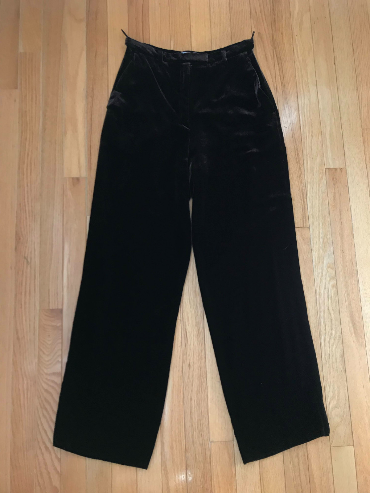 Vintage Women’s Gunext/Bruno Cuchinelli Velvet Pants Brown Size 10
