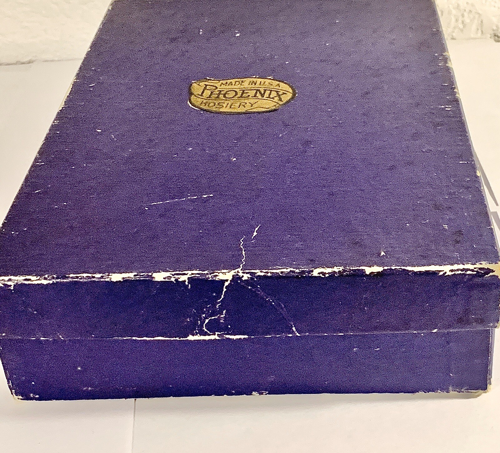 VIntage Phoenix Seams Nylon Hosiery Stockings Box Only + Extras!