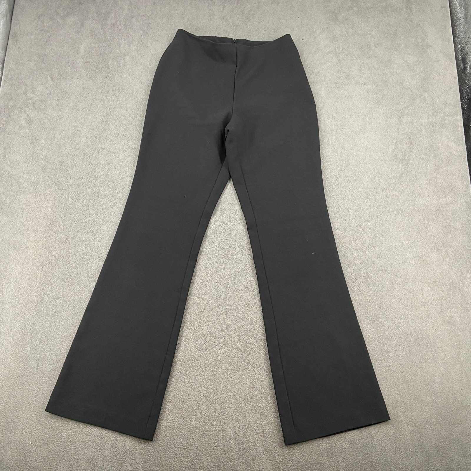 Star City Clothing Co Womens Black Flare Leg High Rise Dress Pants Sz 5 Vintage
