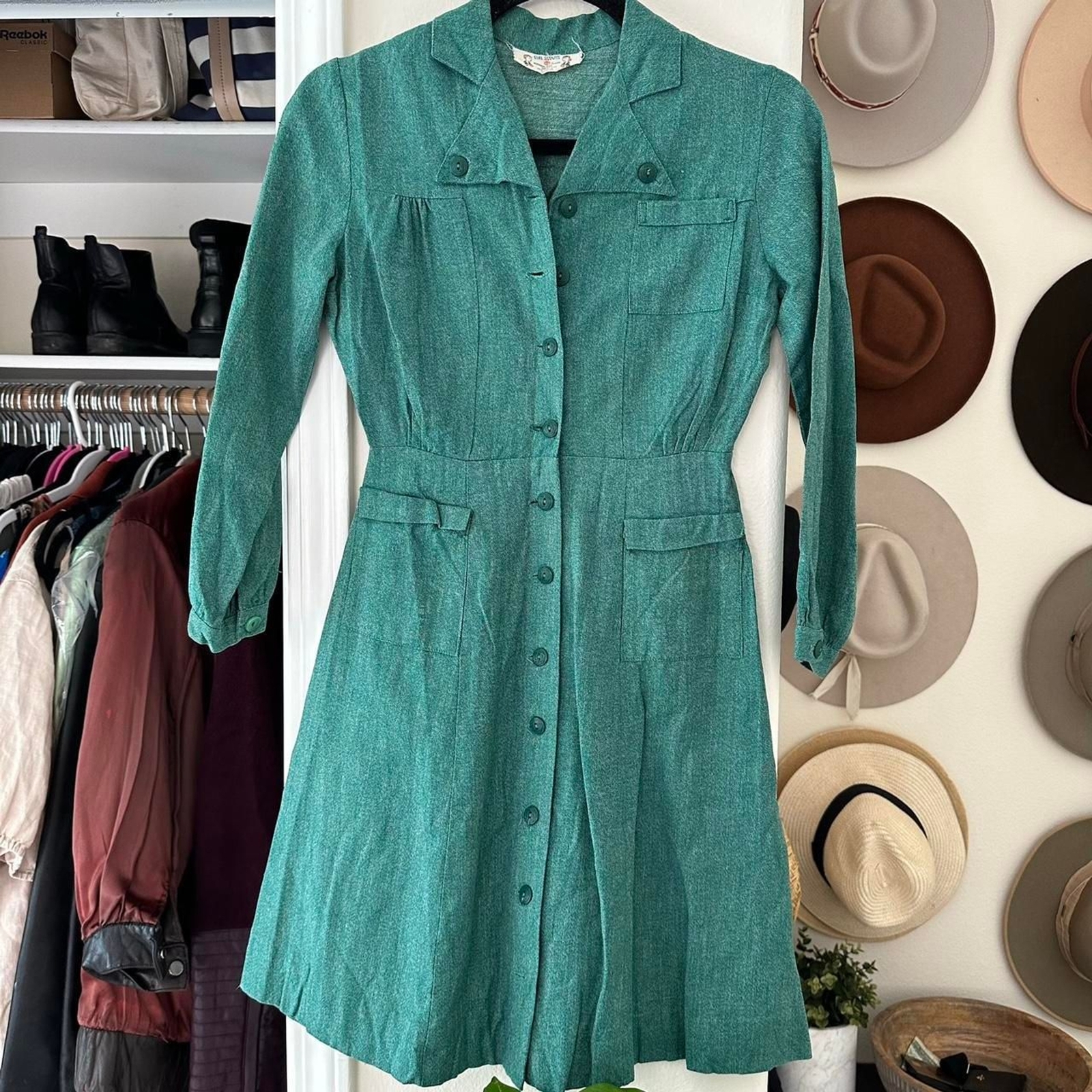 Vintage 1940’s Authentic Girl Scout Dress
