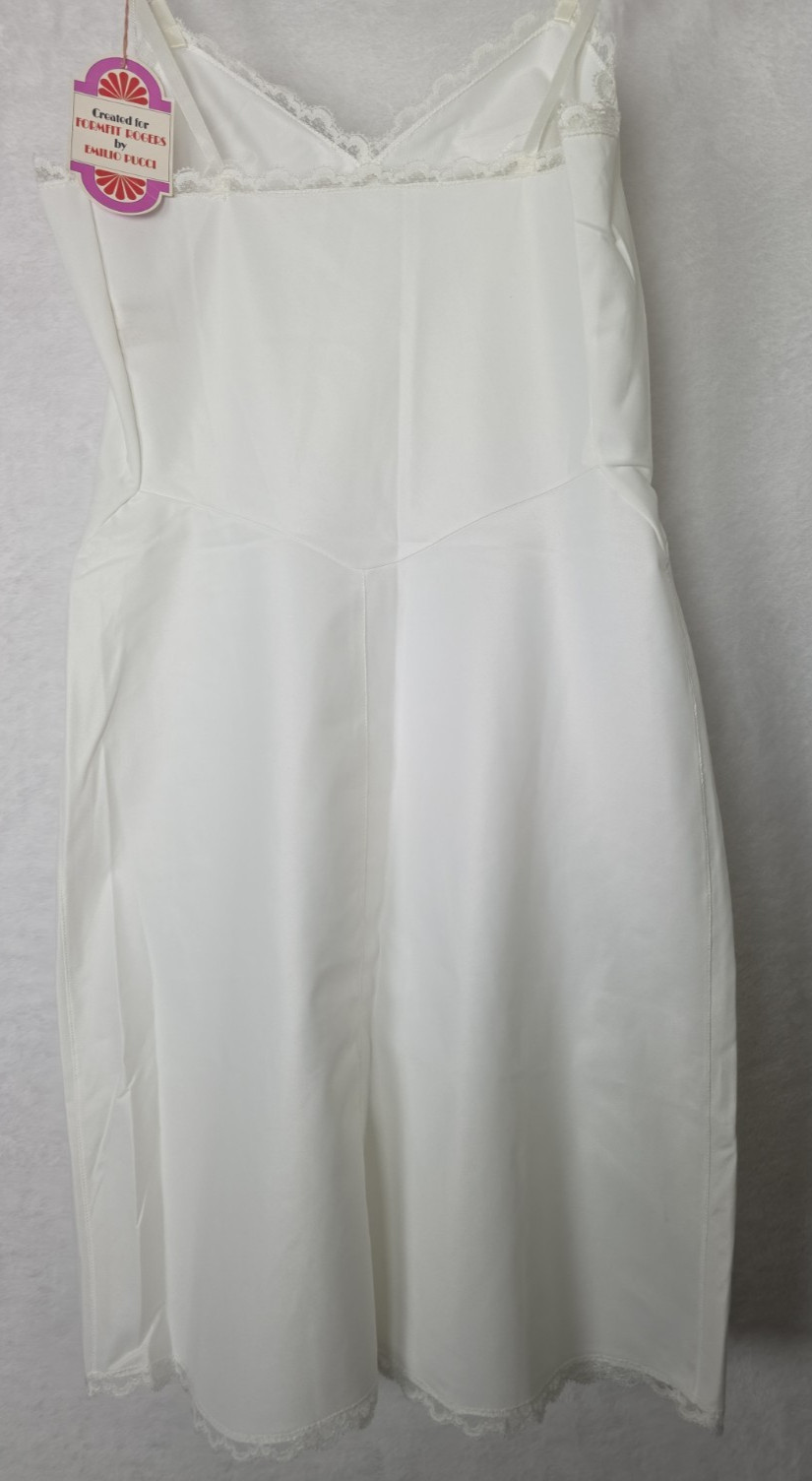 Emilio Pucci Formfit Rogers Slip Dress Deadstock NOS Vintage USA New w/ Tags