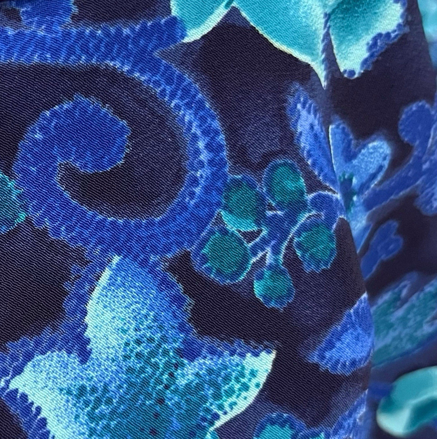 90s VTG All That Jazz Floral Maxi Dress 8/10 Navy Multi Sleeveless Straight Fit