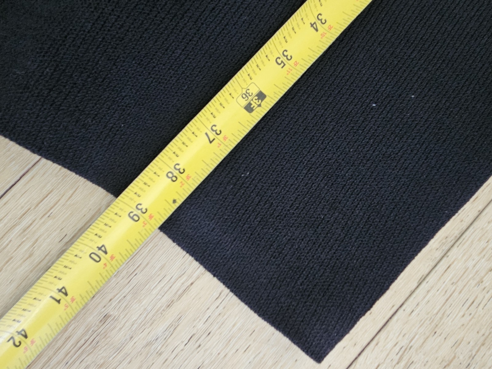 Clean Black knit stretch sailor St. John by Marie Gray vintage dress 8 *no Belt
