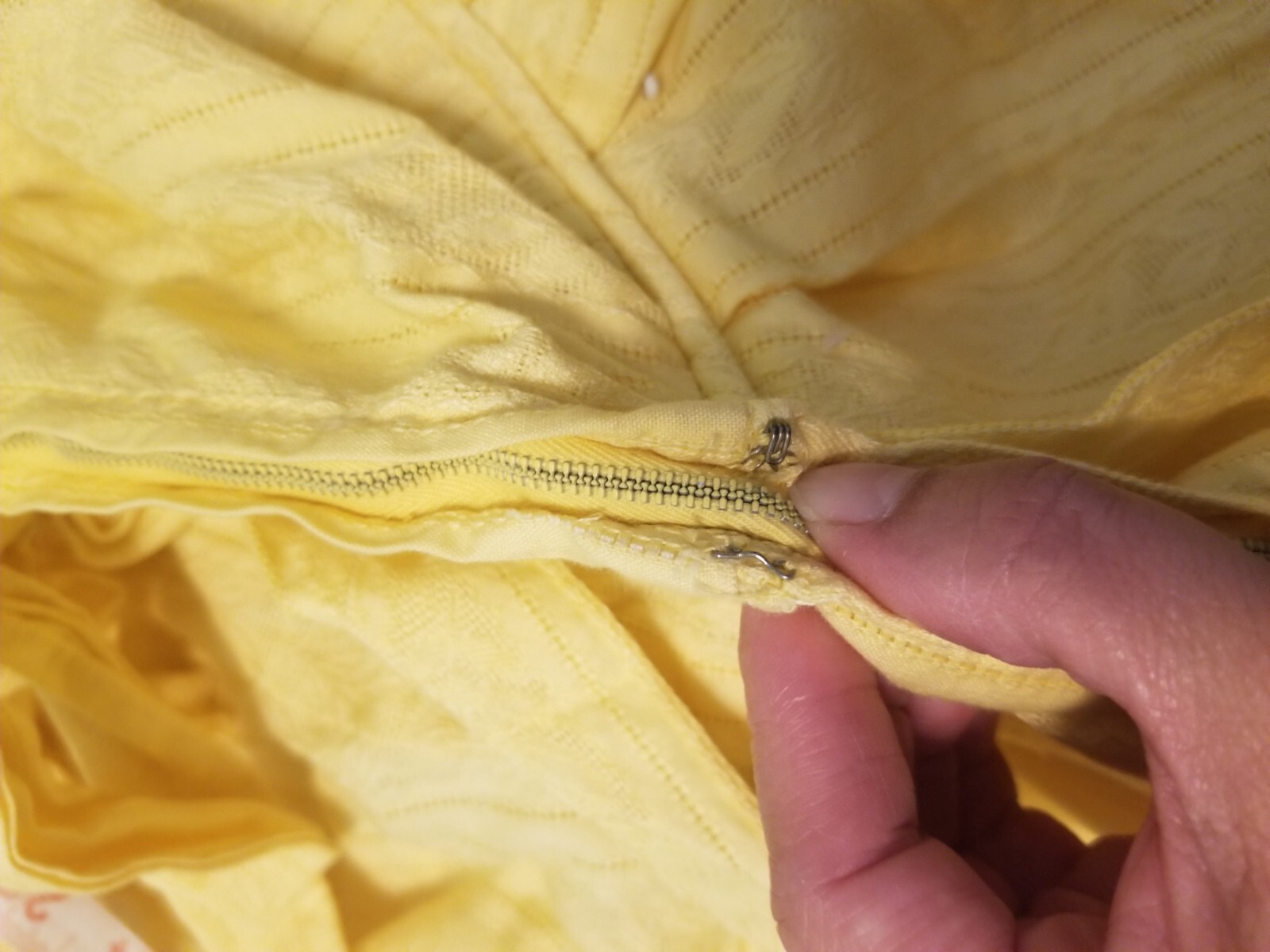 Vintage Made Especial By Lora Yellow Maxi Dress S