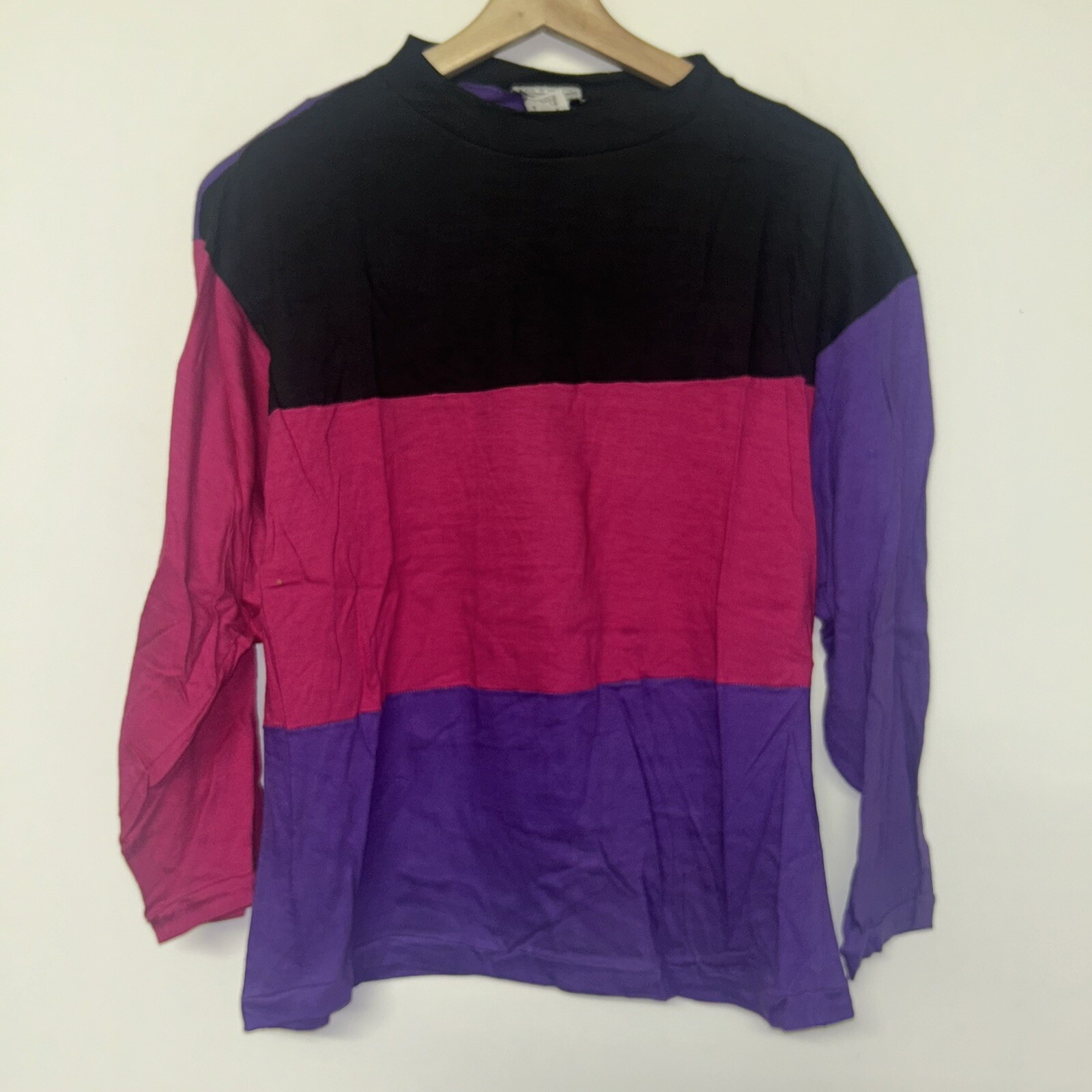 Vintage 1990’s Adonis Womens Multicolor T-shirt, Deadstock NWT, Size M