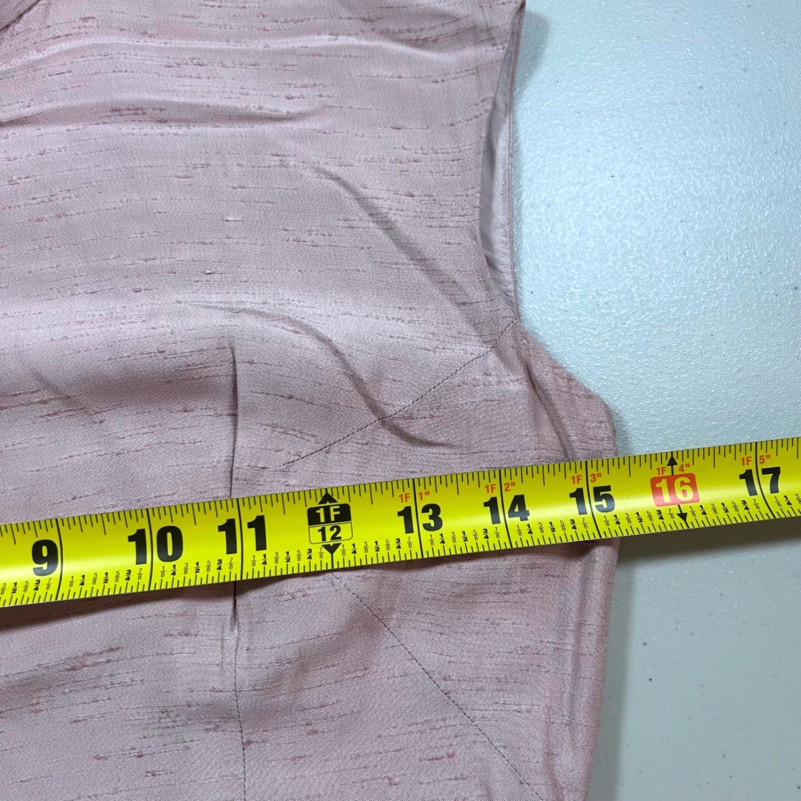 Women’s S Mauve Pink Mandarin Collar Cheongsam Dress Sleeveless Silk Oriental