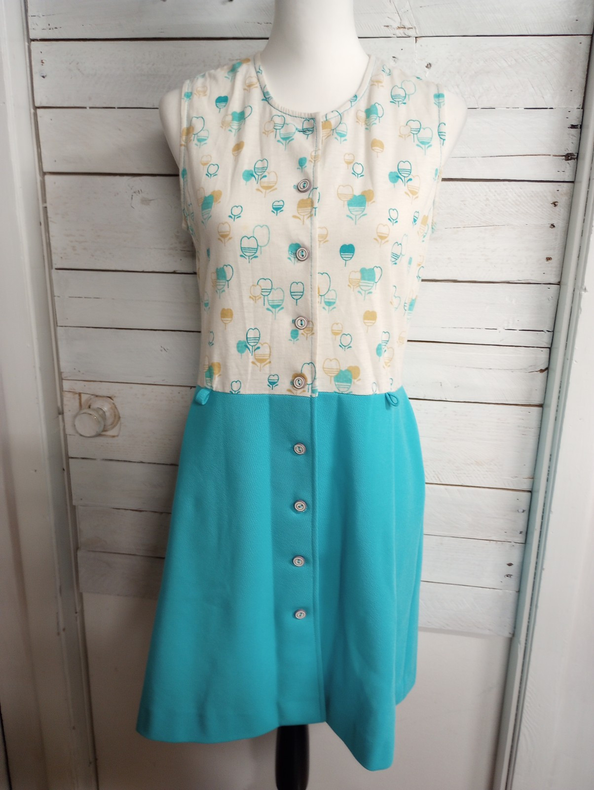 Alex Colman Vintage 60-70’s Tennis Golf Mini Dess Women’s Romper Size Small/Med