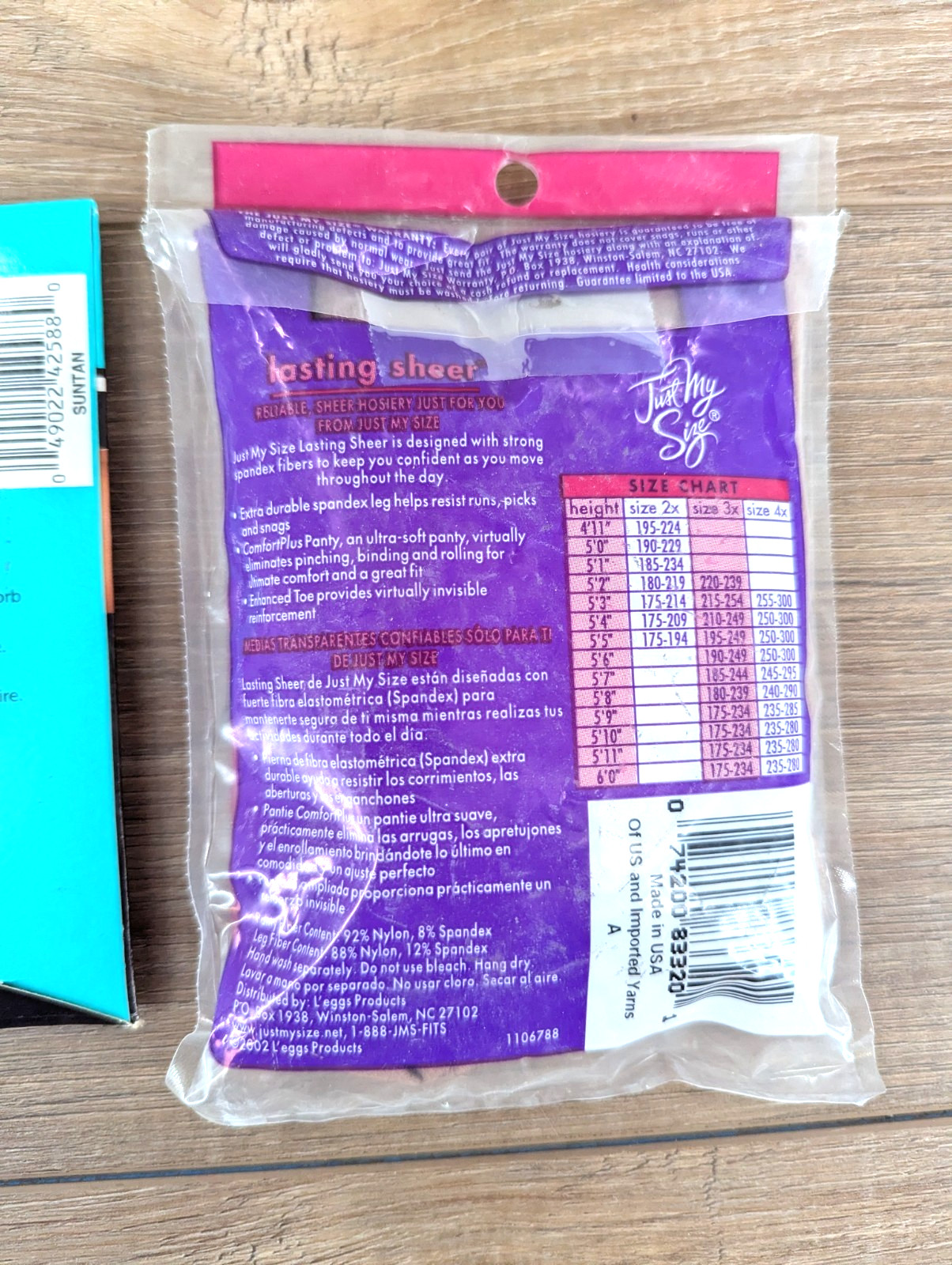 Set of 3 Queen/4X knee high Hose NEW (2Suntan/1Black)