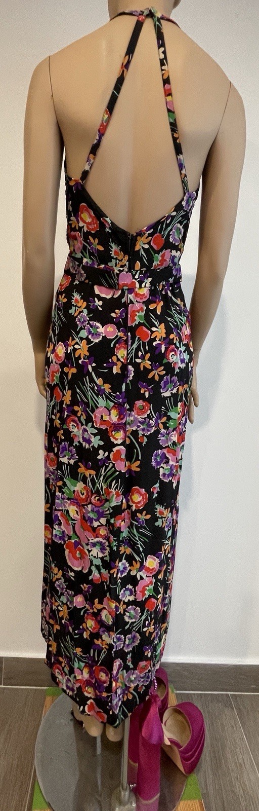 Vintage Chloe Silk Chiffon Dress, S