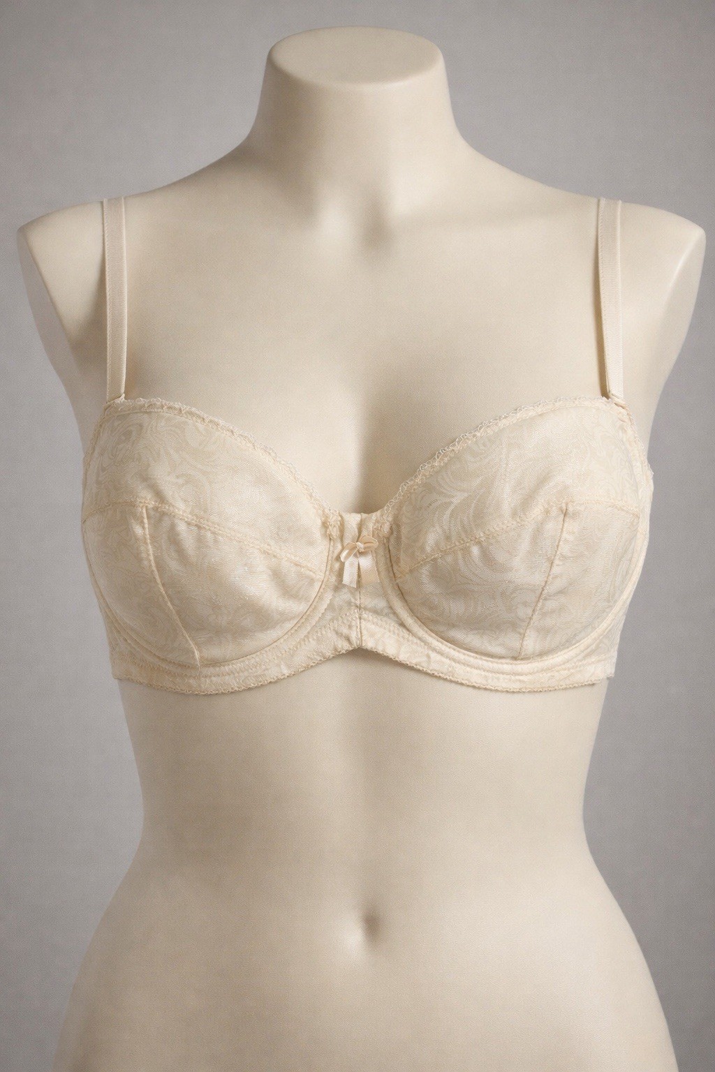 Smoothie Solutions Strapless Bra 34D Champagne Vintage NOS 1990s Deadstock