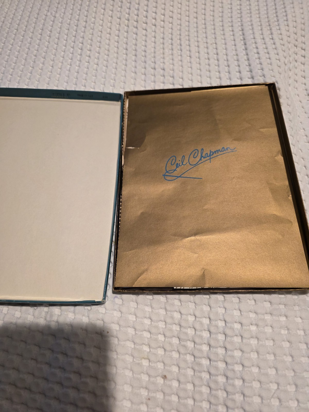 Ceil Chapman Vintage 1 Pair 100% Nylon Stockings Thigh High With Seam Size 9 M