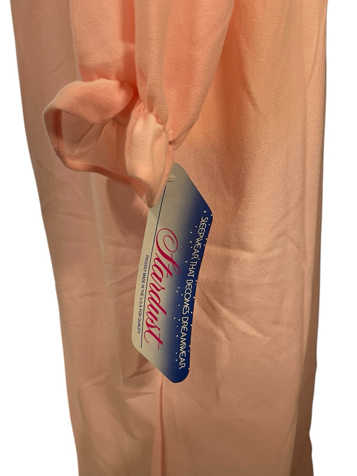 Vintage Stardust Pink Nightgown Large South West Embroidery Lace Long Sleeve New