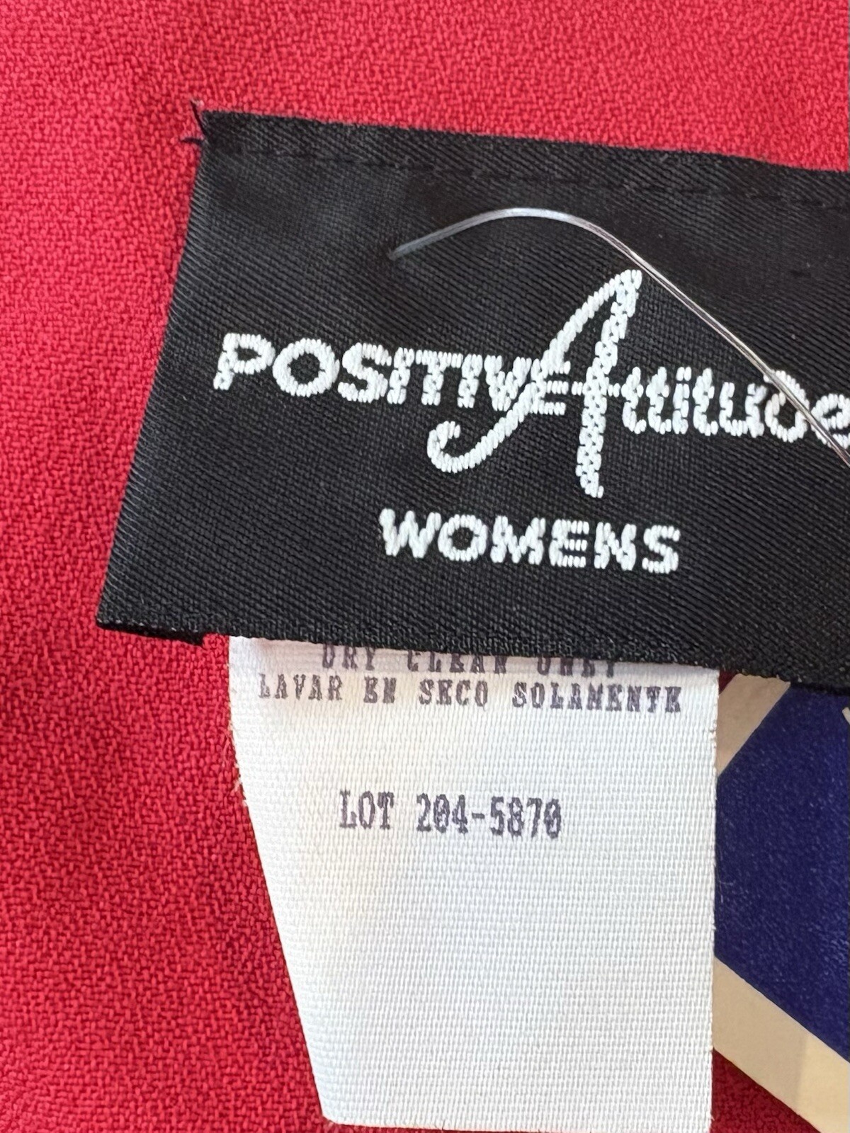 NWT Vintage 1990s Positive Attitude Classic Business Suit Jacket, Sz 24W