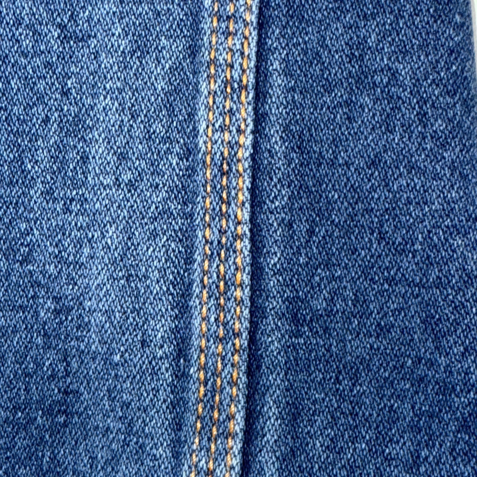 Vintage 70s Union Gap Wide Leg Jeans Footprint Stitching Embroidered 26×30