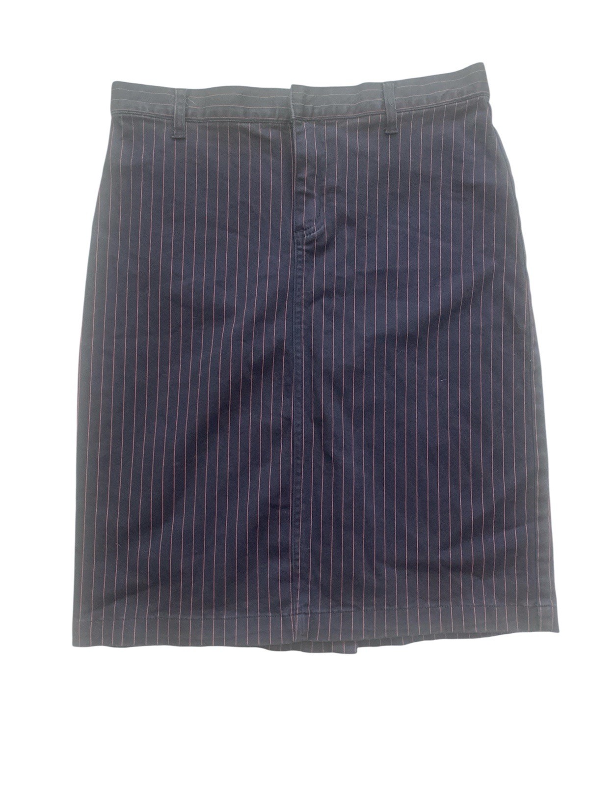 Emily The Strange Vintage Striped Pencil Skirt Size 7 Preowned
