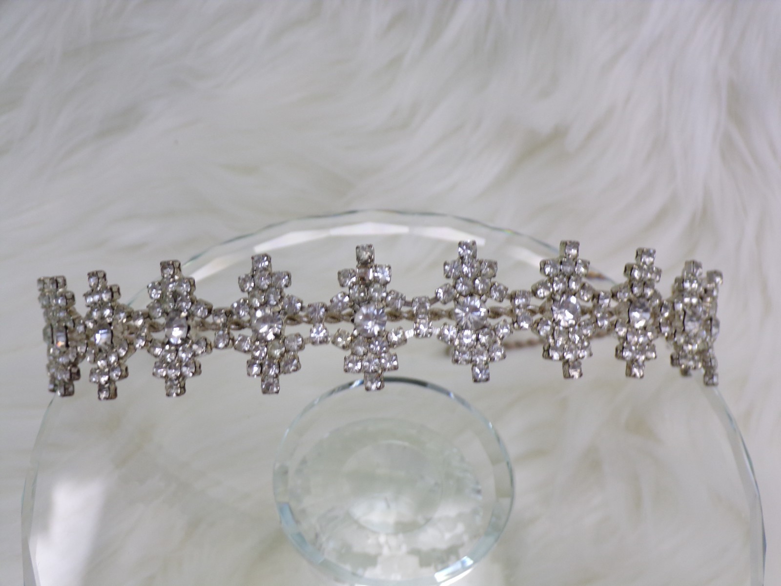 Antique Vintage Wedding Bridal Tiara Headpiece Style: Diane Crown