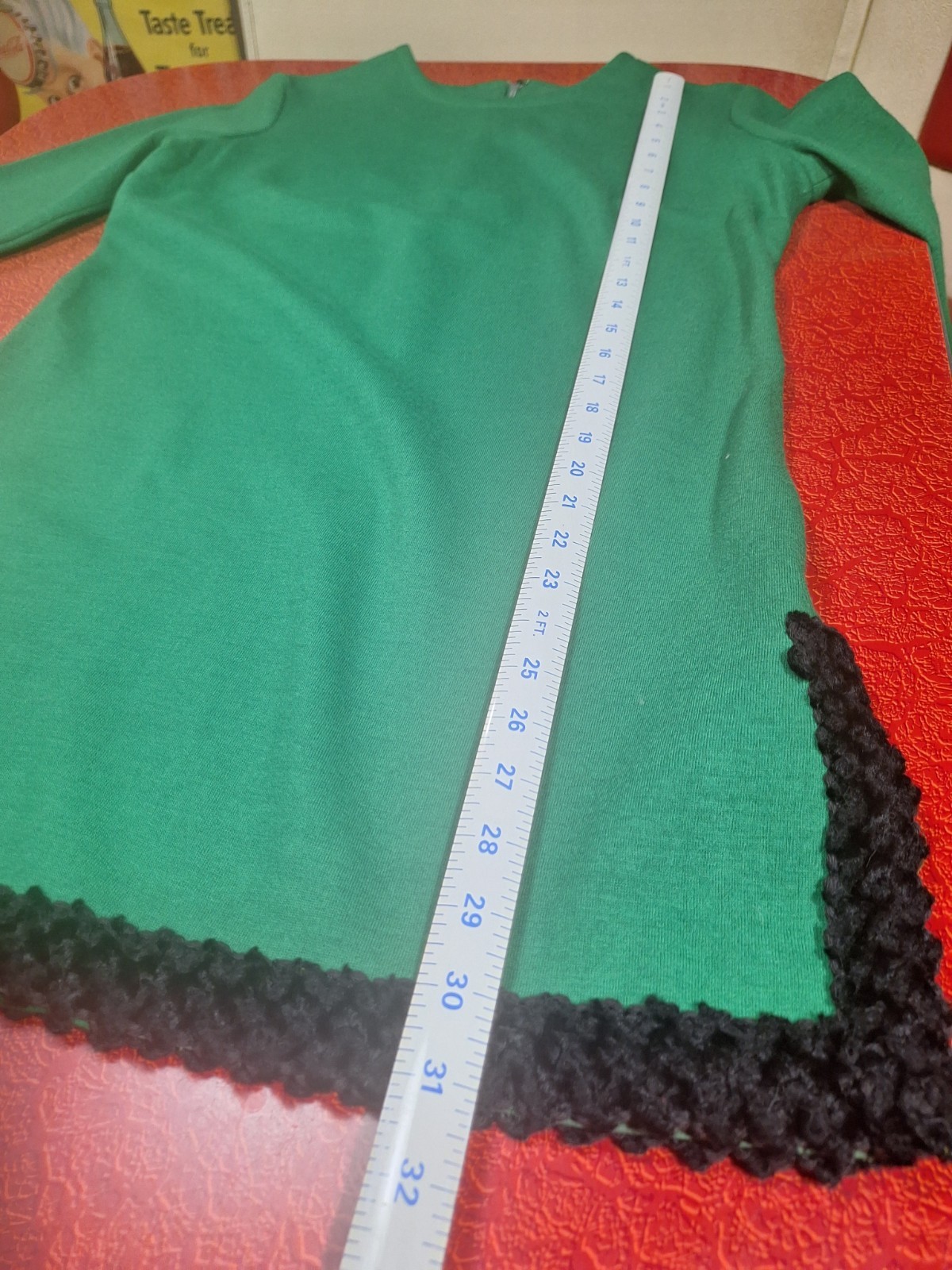 True VTG Mid-century Mod 1960s 1970s 2-Way Mini Dress / Skirt Set M/L Suit MCM