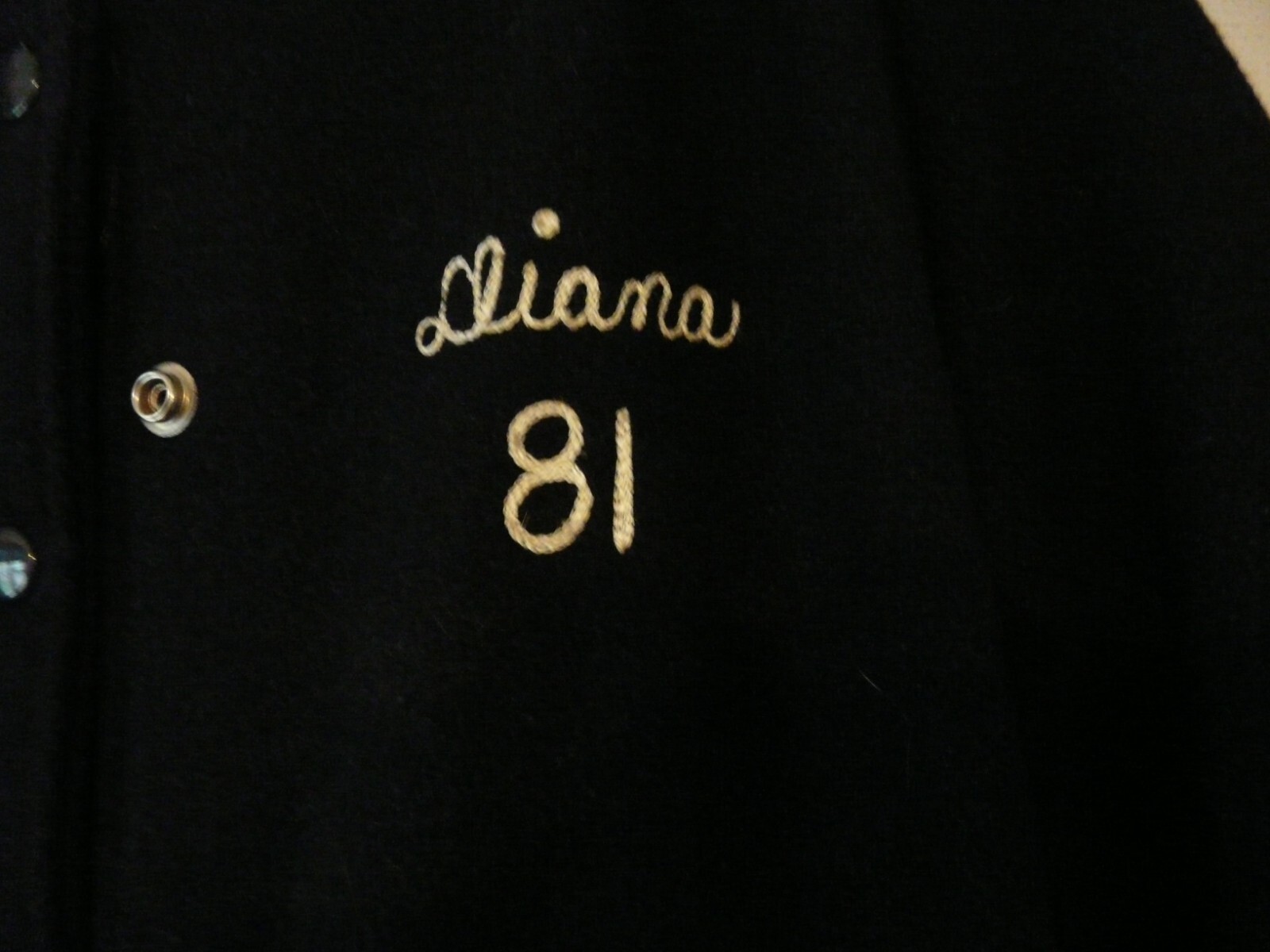 Vintage 1980s High School Wool Varsity Jacket