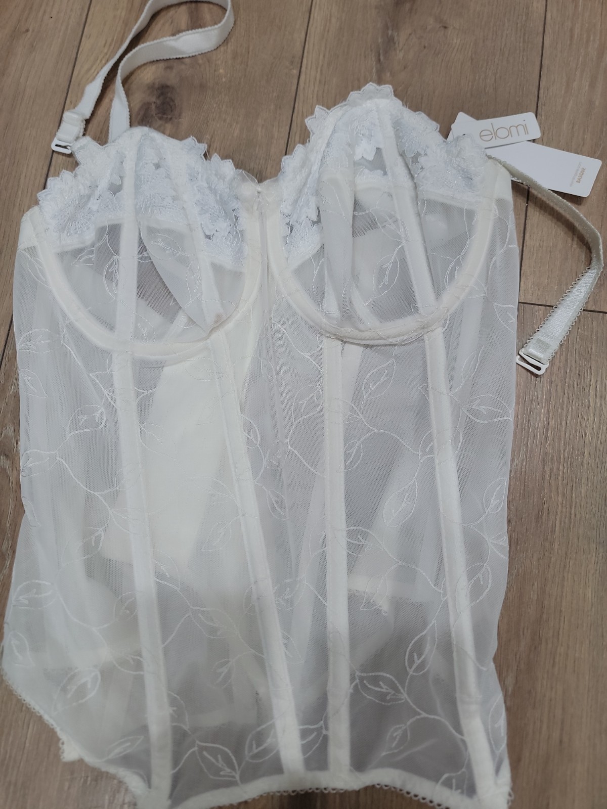 Lot of 10 Vintage Bridal Bustiers Longline Bras White Ivory Mixed Sizes New #2