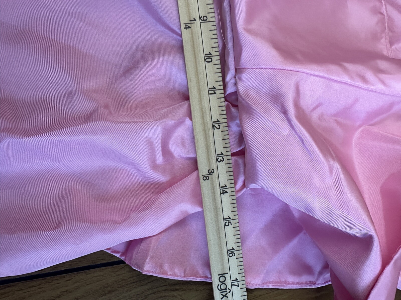 Vintage 1980s Pink Princess Cut Peplum Dress With Bow Accent As Pictured