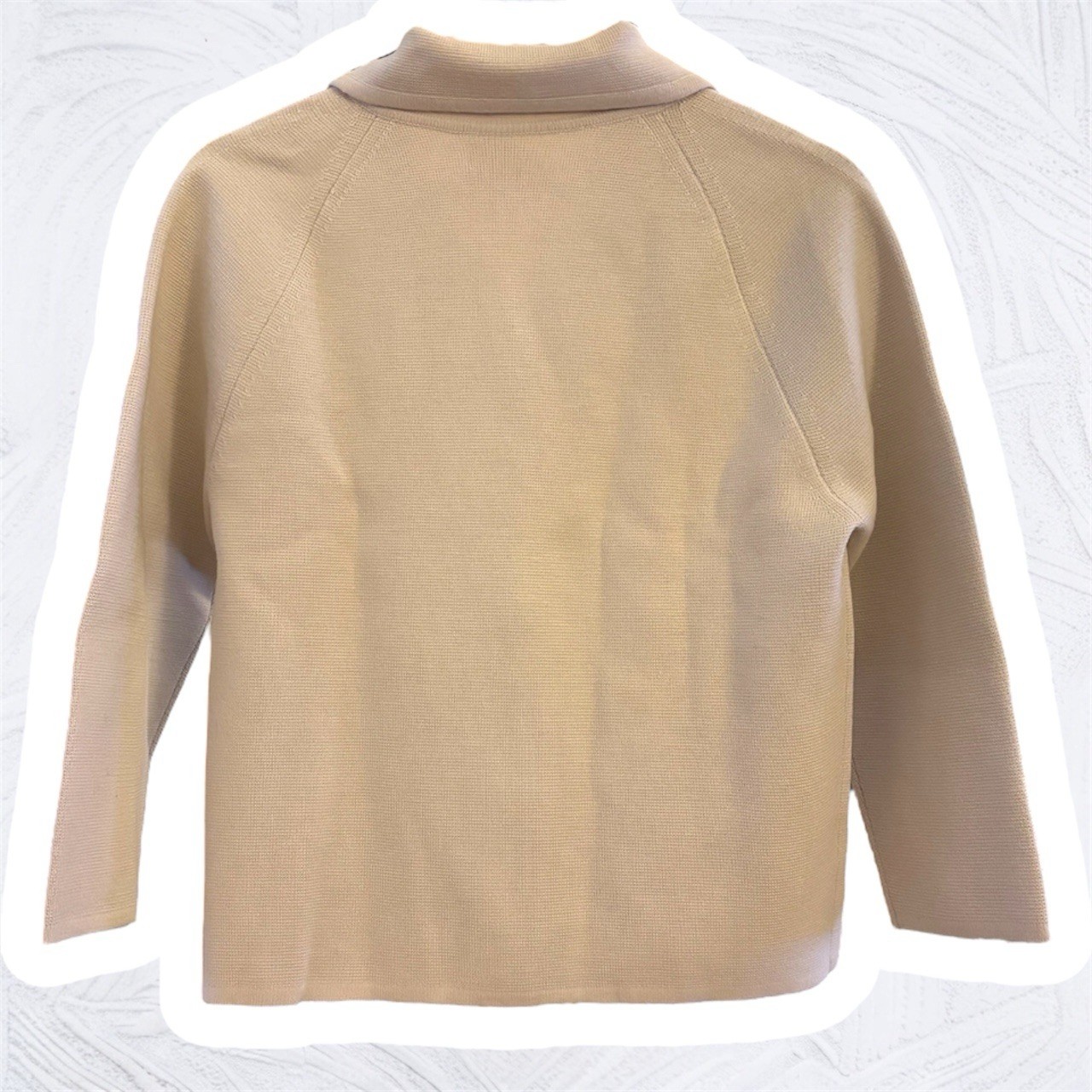 Vintage 1950s/60s Dorce for LeRoy Knitwear – Women’s size 12 beige knitwear set