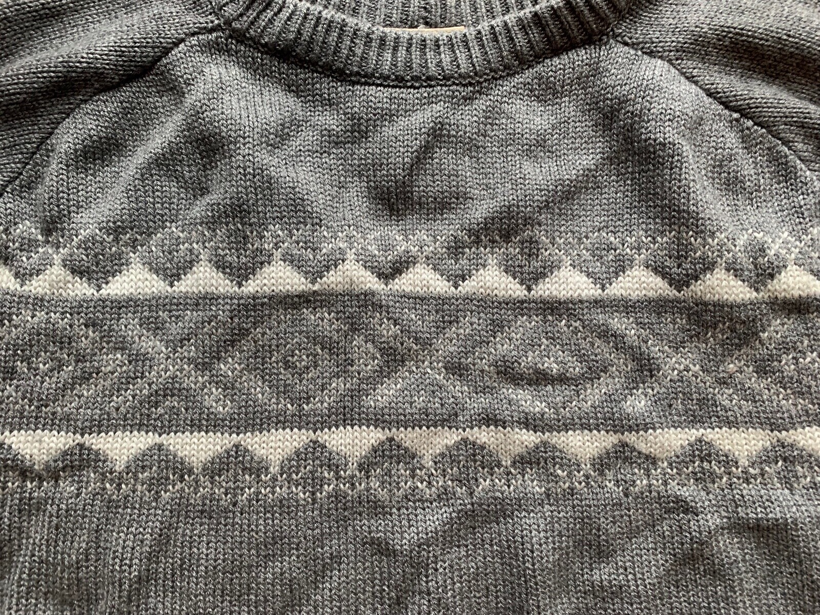 Women’s Vintage Scandia Woods Long Sleeve Crew Neck Sweater Wool Blend Sz M