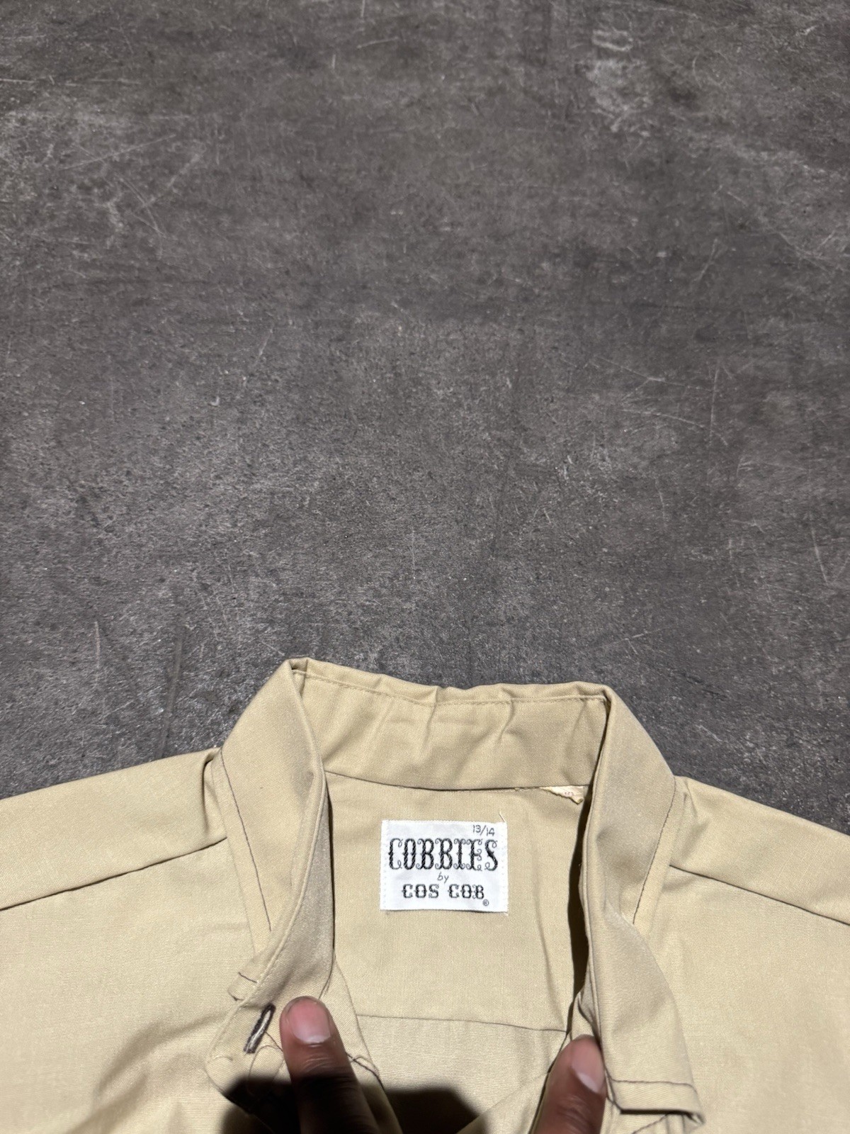 Cos Cob Vintage 1960s Collared Shirt Dress 13/14
