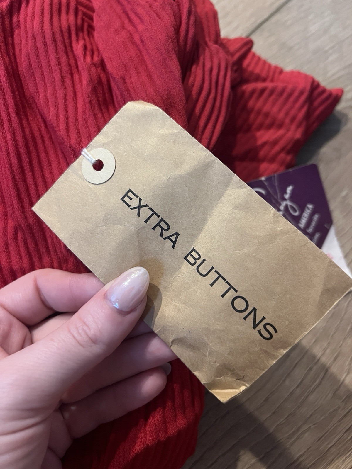 VTG Johnathan Logan Juniors Dress Red Pleated C.1960 (With Original Tags)