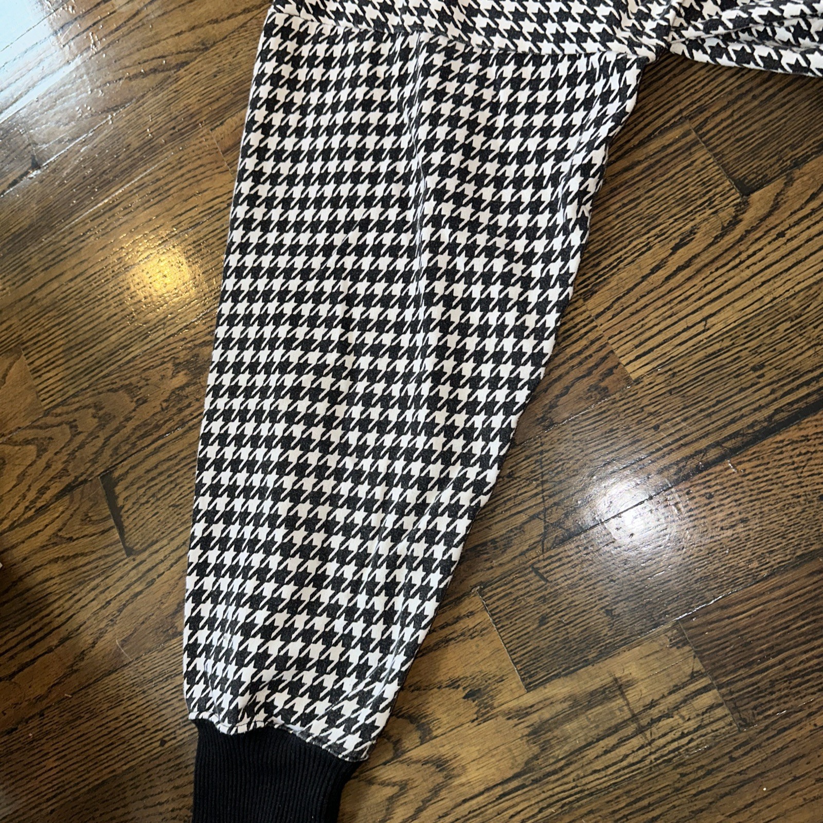 Vtg Marcy ‘N Me II~By Patrick Lee Scotty Dog~Houndstooth Top~large