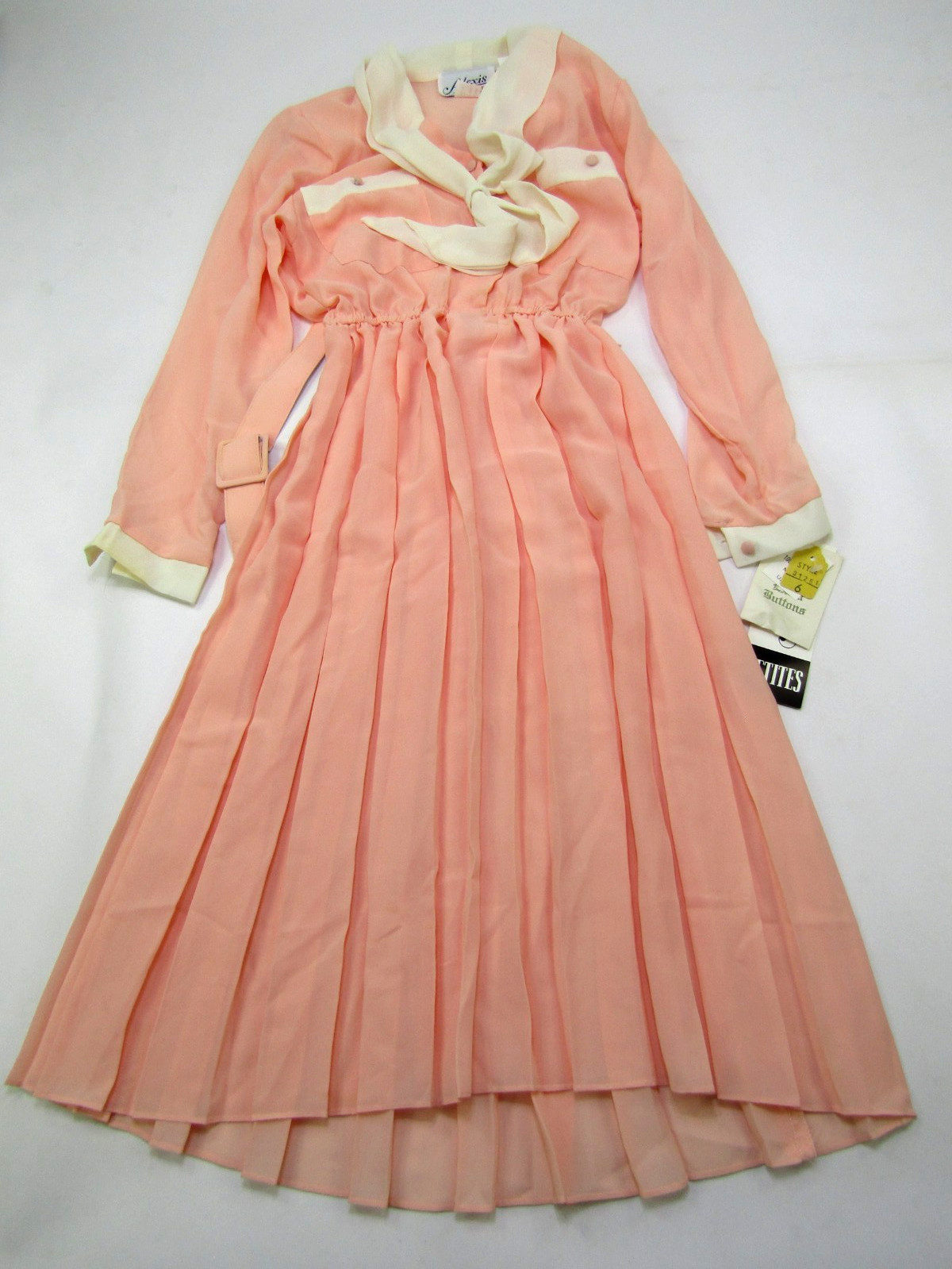 VTG Alexis Petites Dress House Dress Womens Size 6 Cottagecore Prairiecore Retro