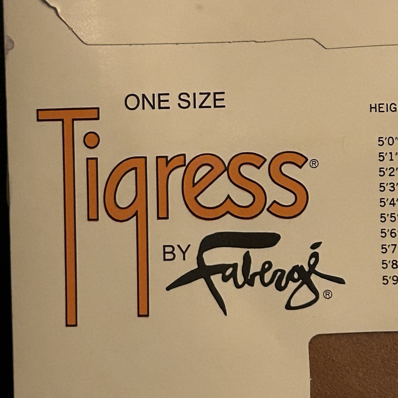 5pk Vtg Faberge Tigress Total Nude Pantyhose Monsanto Actionwear One Size NOS