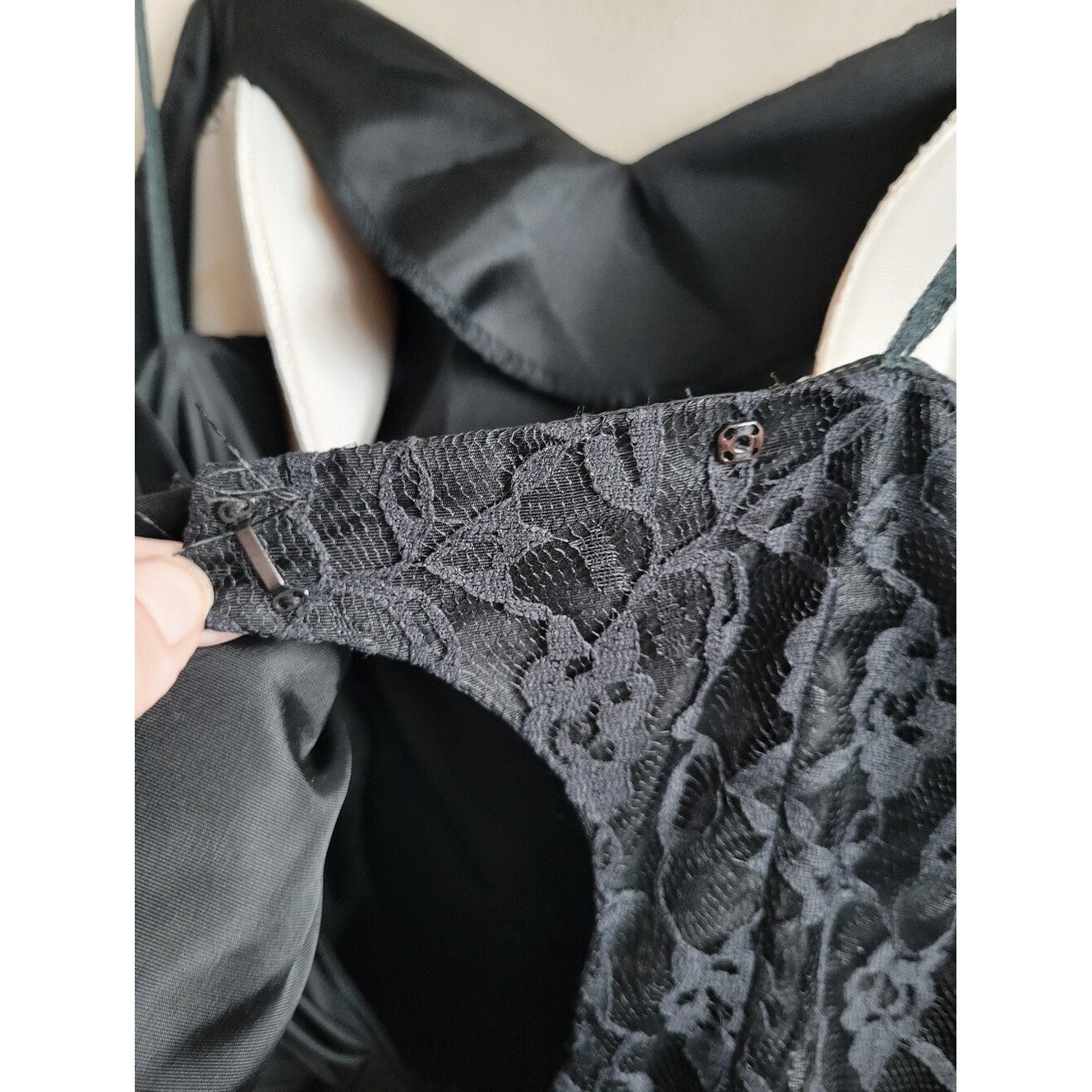 Nadine Vintage Lace Double Bow Back Party Dress