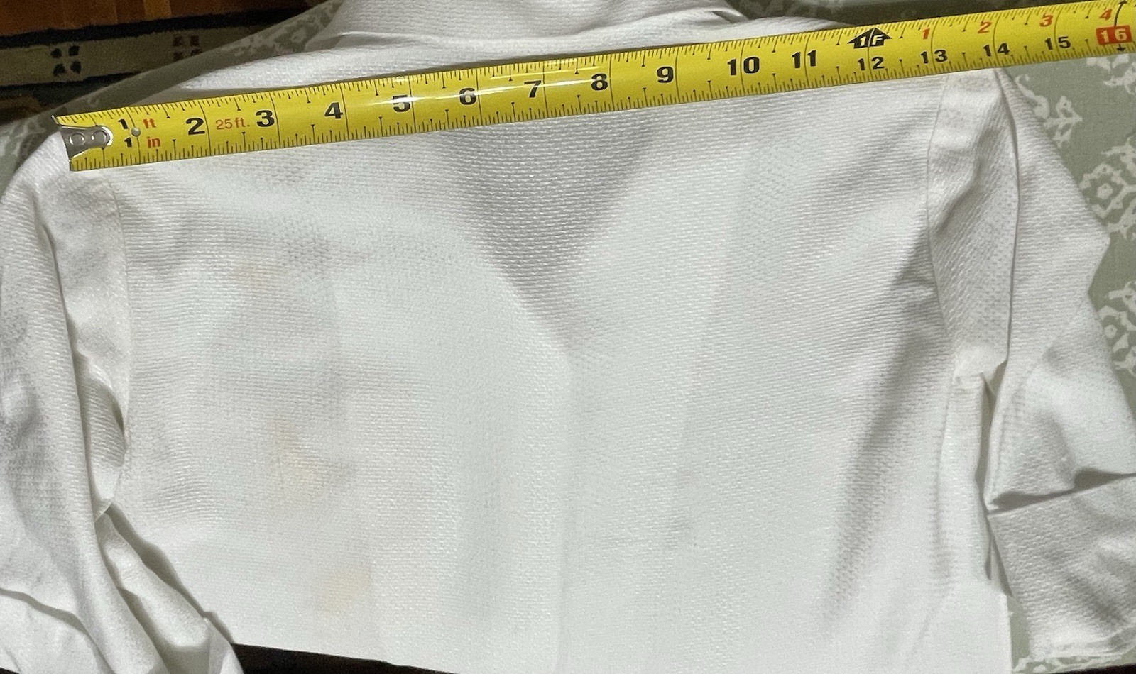 Vintage 40s 50s White Cotton RAYON Dress Embroidered Poodles 32″ Bust 32” WAIST