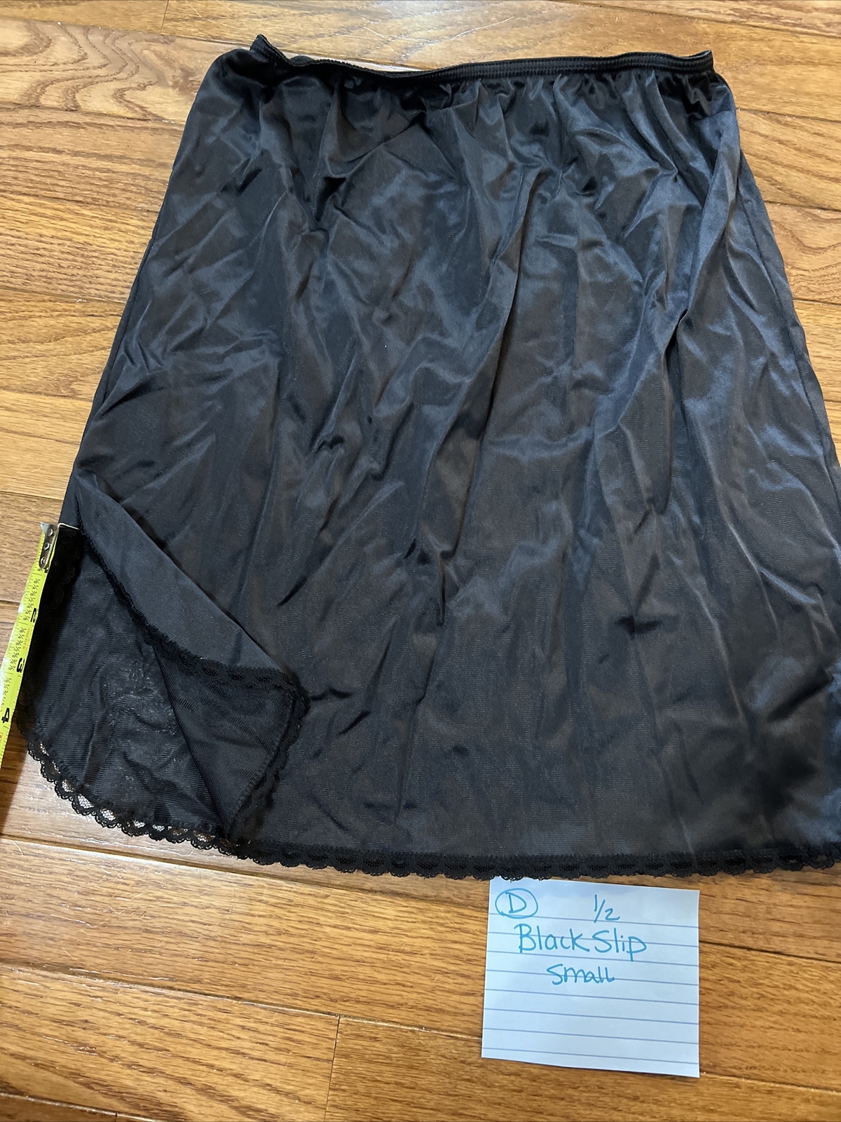 Sliperfection Black Half Slip