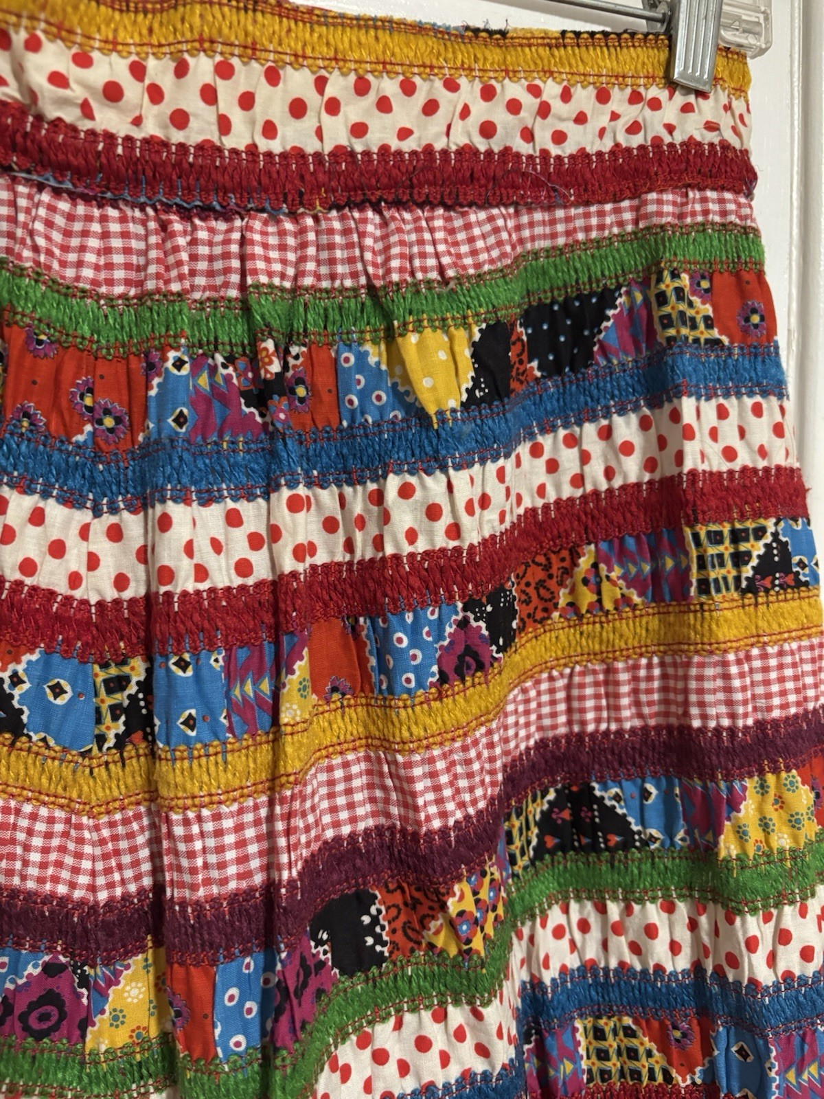 1960s/70s Saks Fifth Avenue Young Dimensions Quilted Skirt Size Small