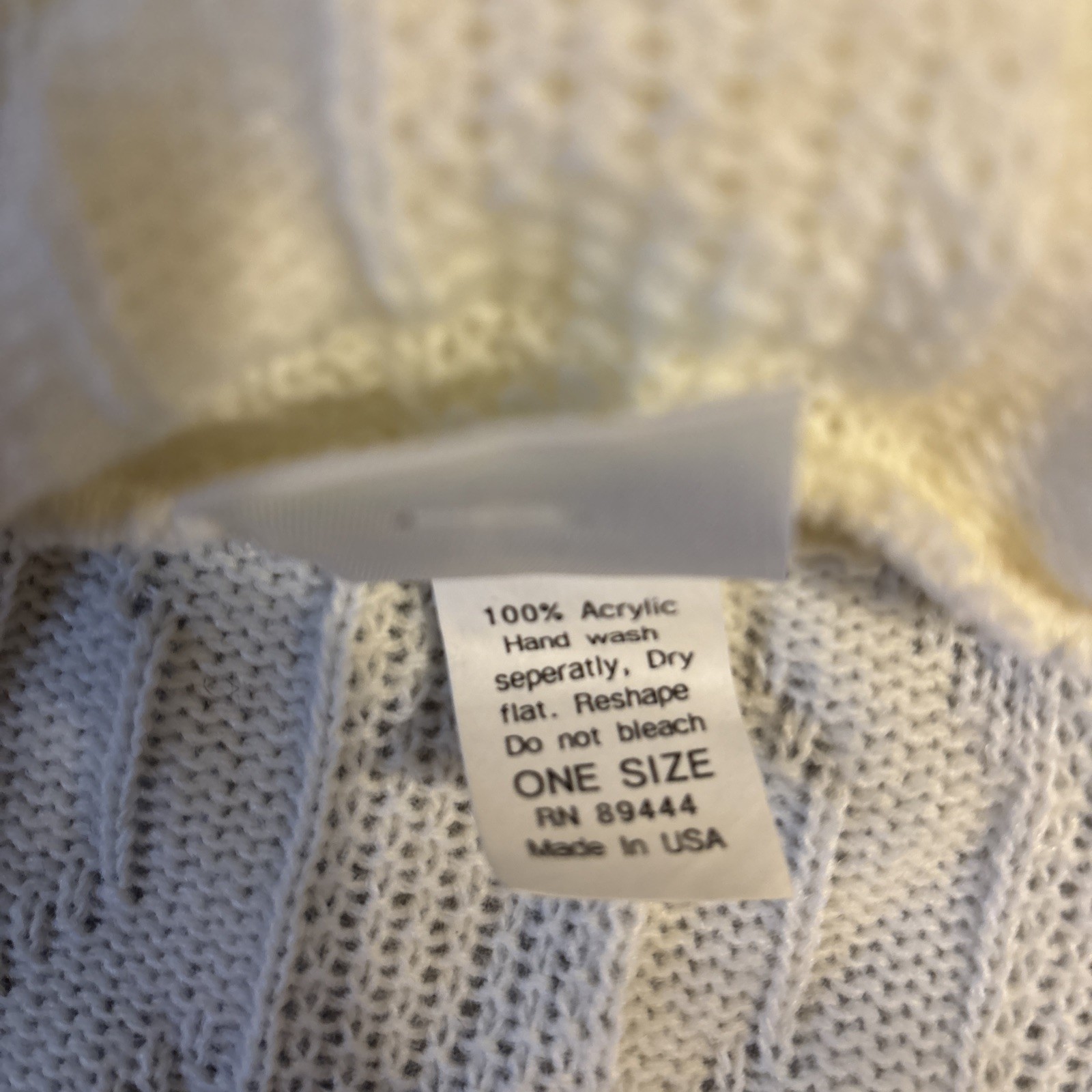 Vintage Mock Sweater Turtle Neck Made In The USA NWT