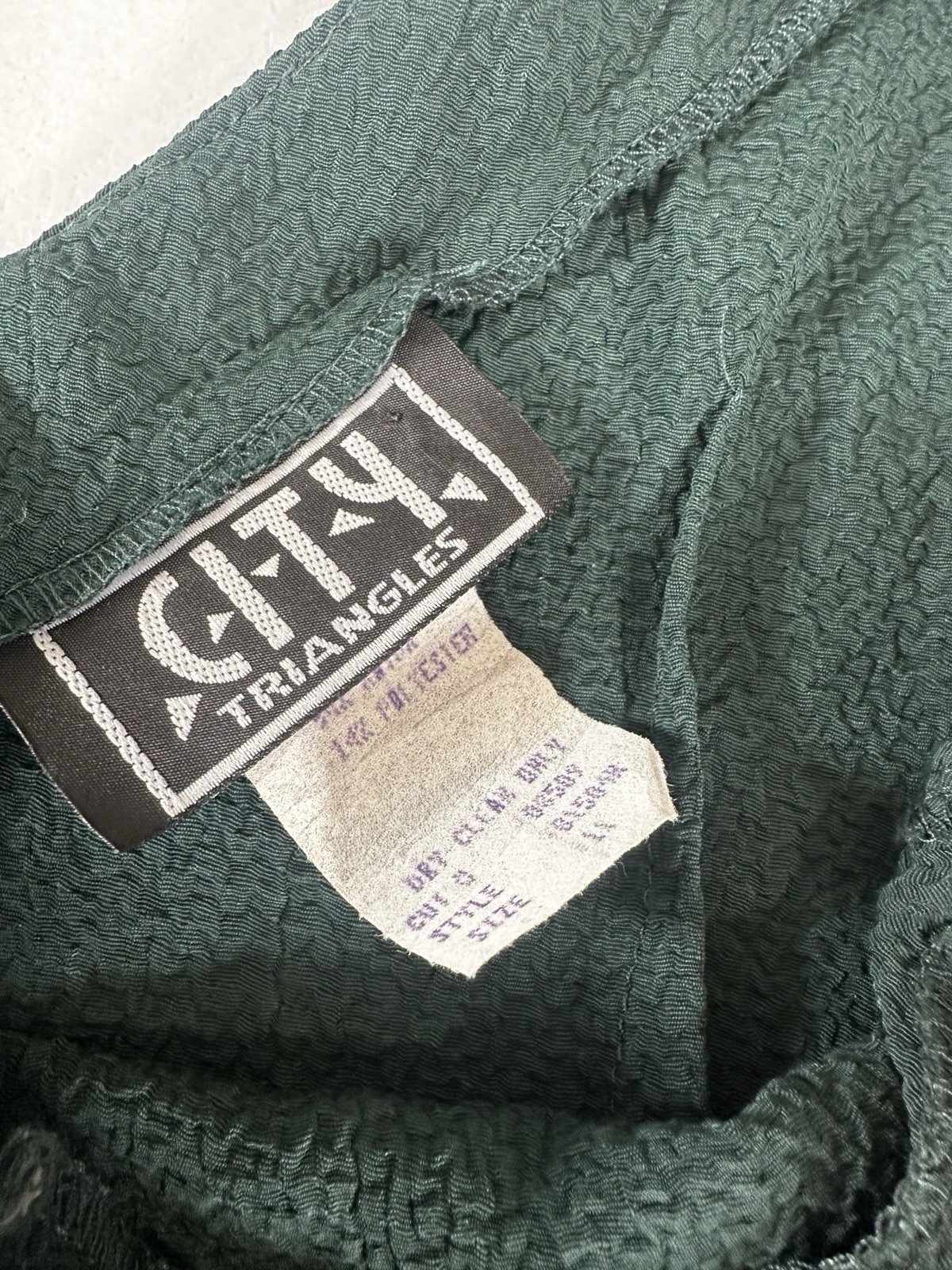 Vintage Green Dress NWT Carson Pirie Scott Size 11 – Sleeveless Button Midi