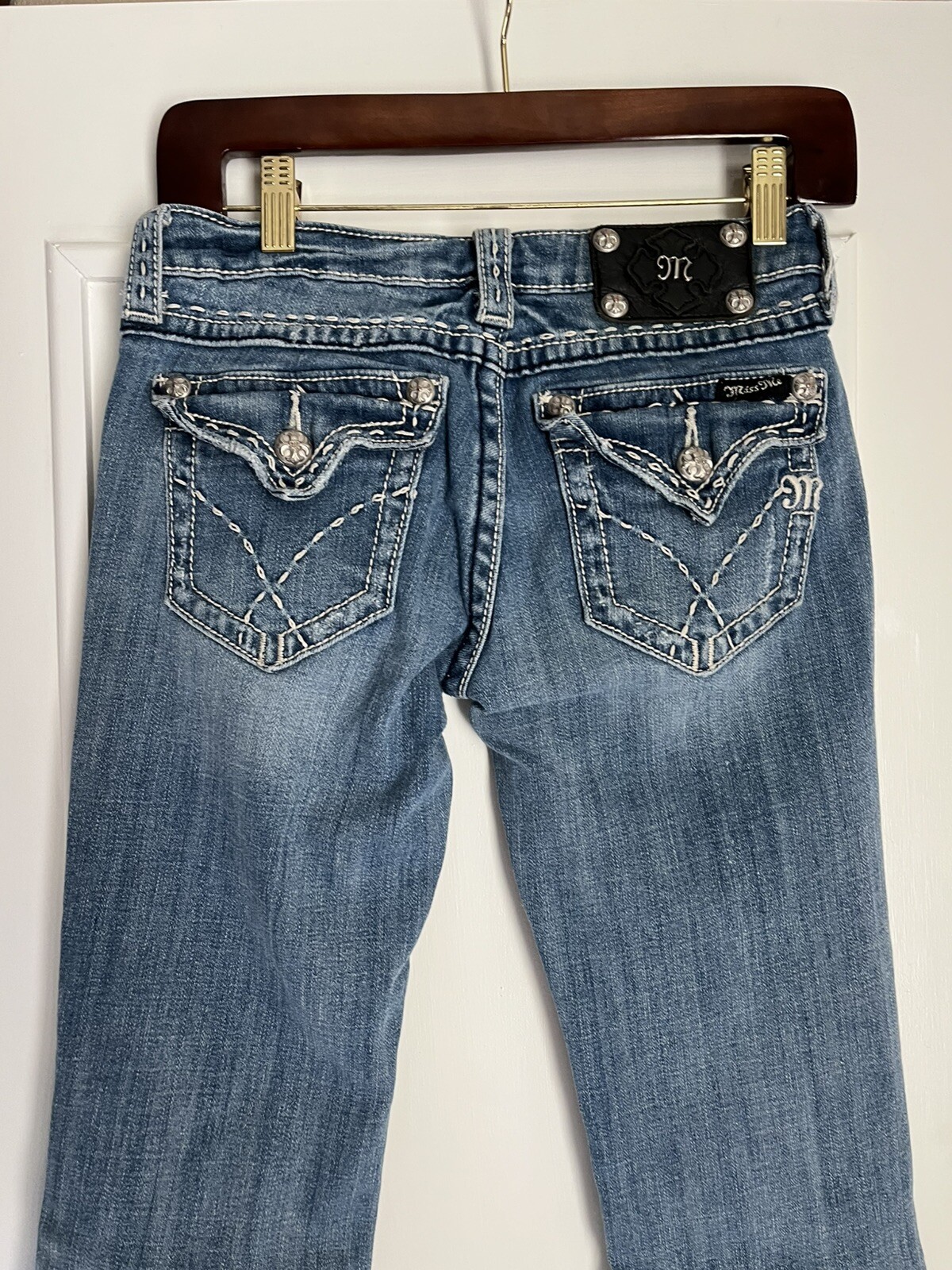 Miss Me Denim Boot Jeans Womens Size 27 Style: JPW5069 *Hemmed to 31 ” inseam