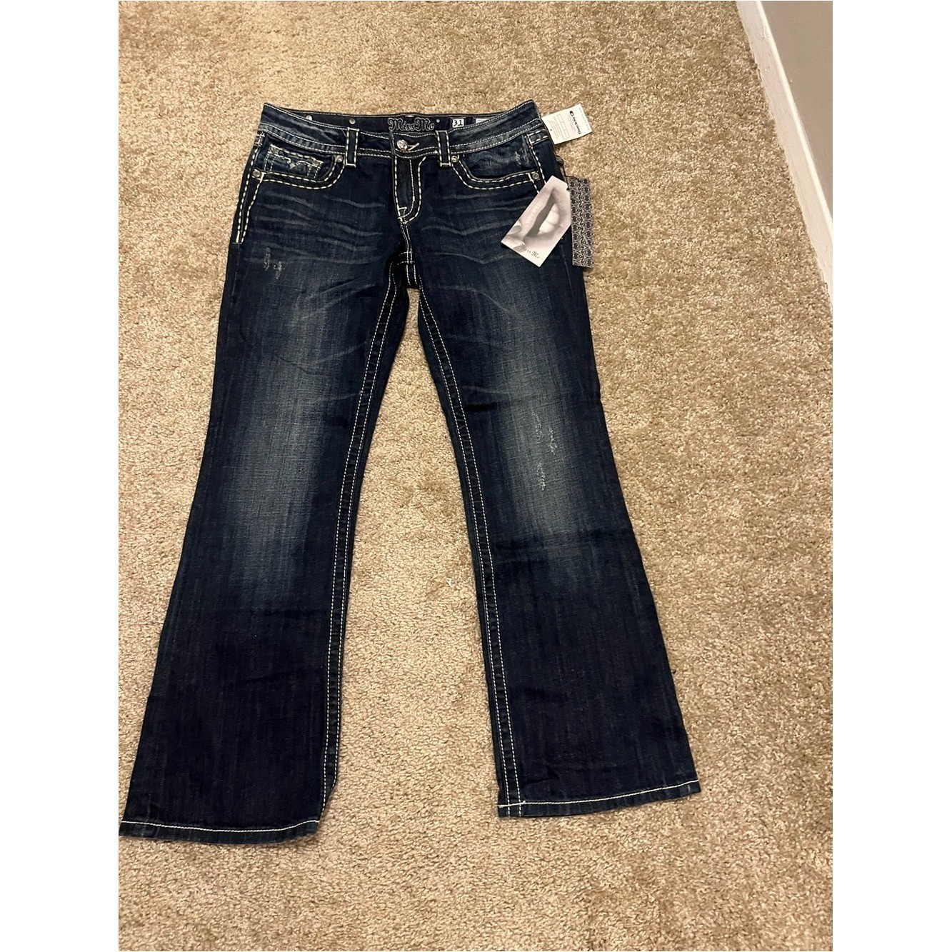 Miss Me jeans Y2k low rise boot cut NWT RARE size 31