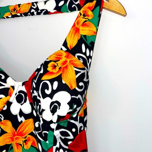 DBA LA Fit & Flare Dress Size 7 Dance Party Rockabilly Twirl Pinup