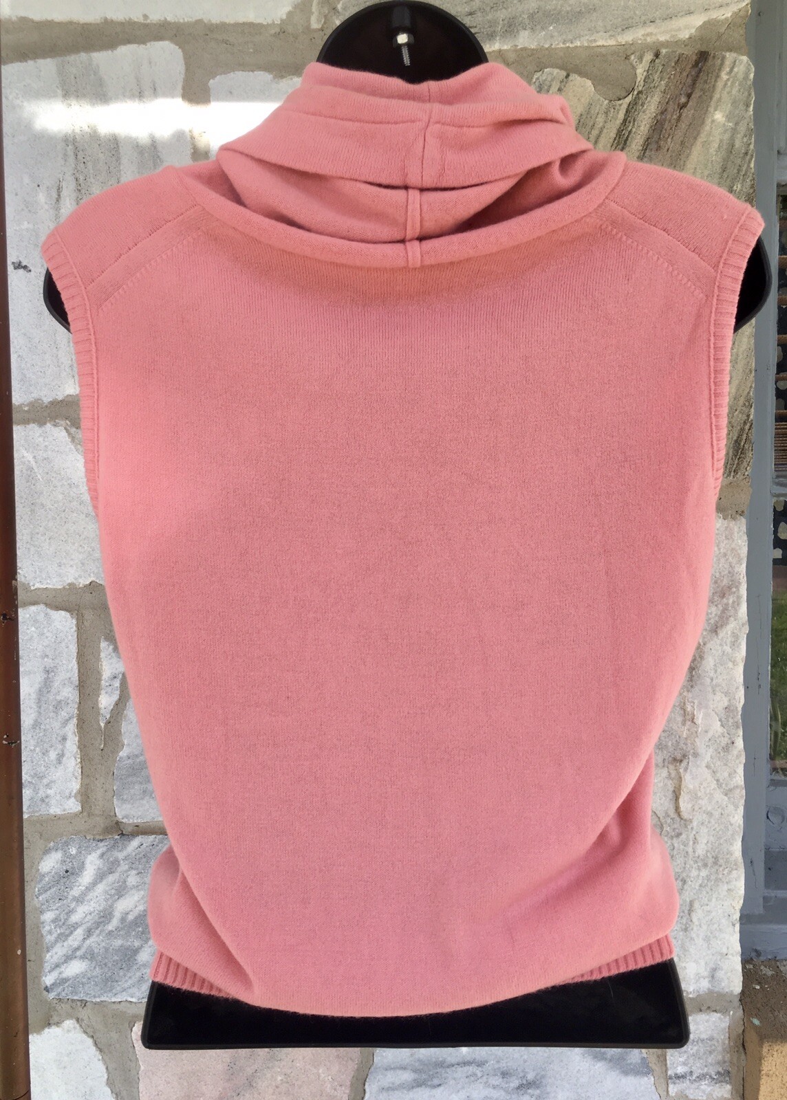 Givenchy Sport Sweater Vest, Givenchy Paris New York, Rare Item, Flamingo Pink