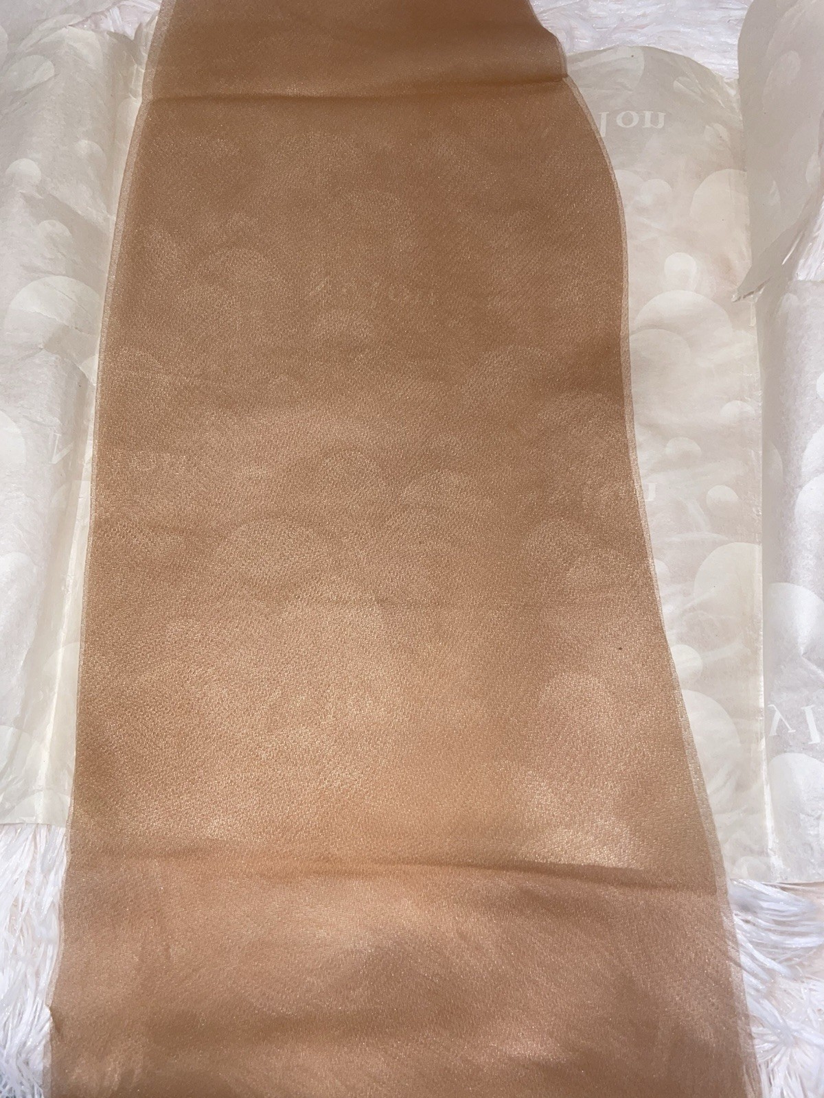 Vtg Pageant Fashioned Seamed Dupont Stockings Flat Knit 51 Gauge 15 Denier