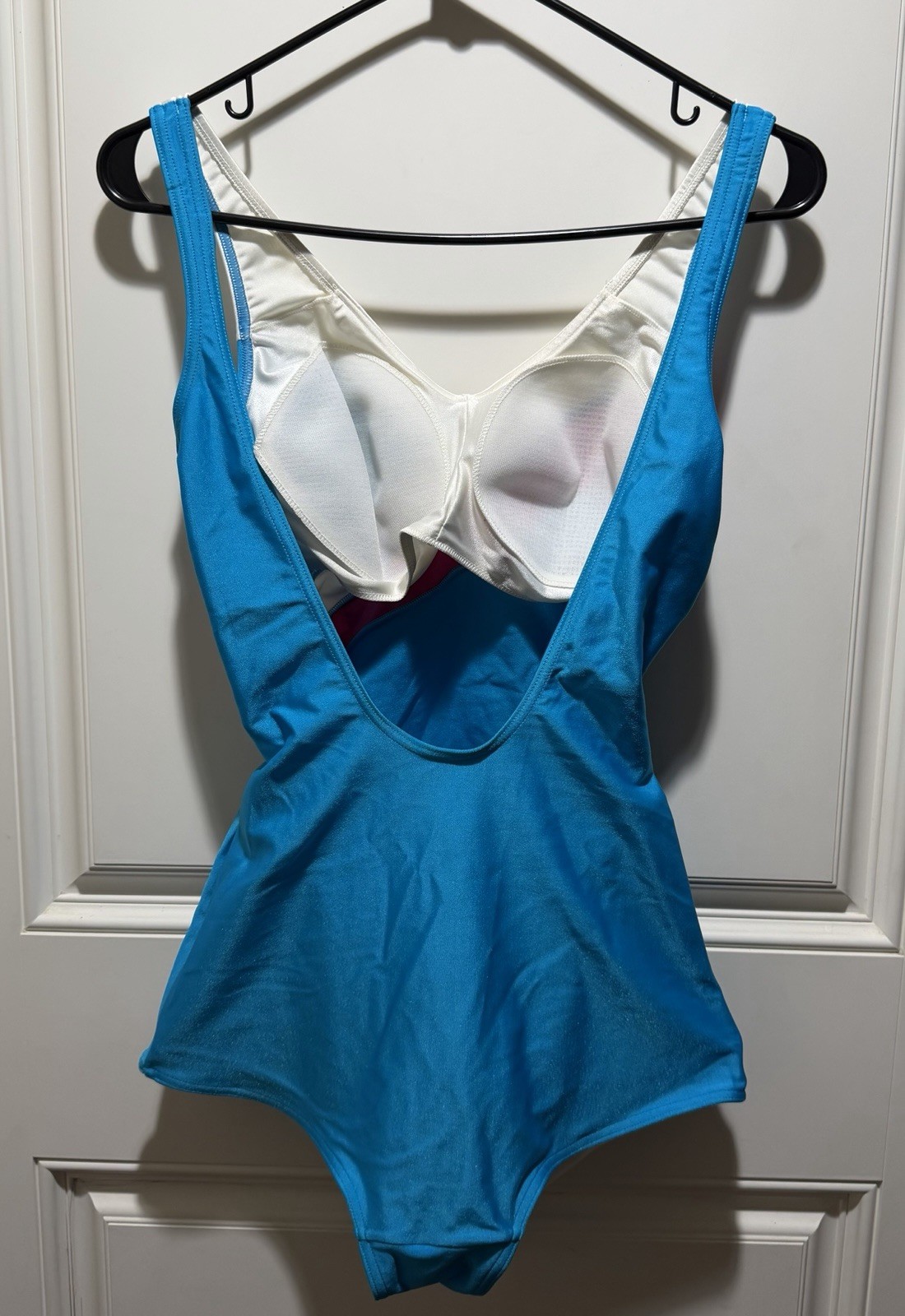 Vintage 50’s 60’s Blue Bathing Suit Marylin Monroe Swimsuit RARE