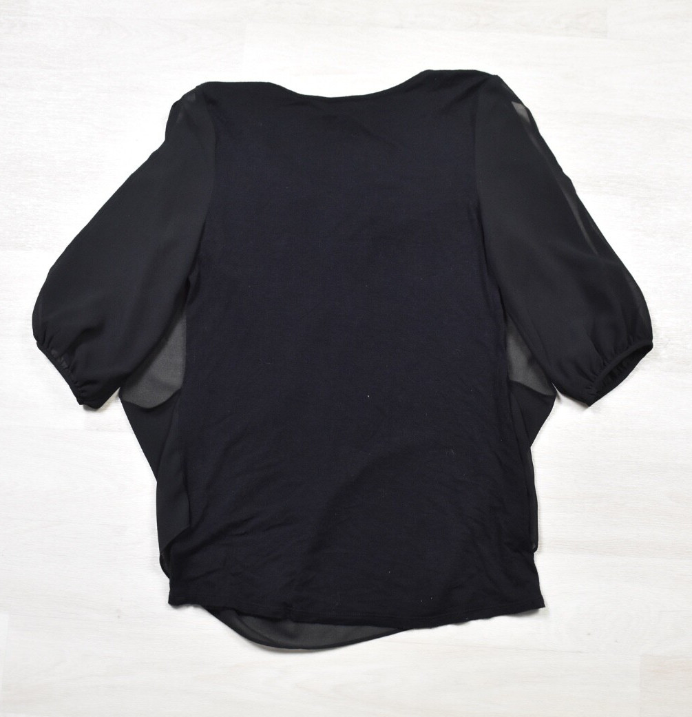 Y2K IZ Byer Drape Cowl Neck Slinky Blouse „Going Out” Top Size Small VTG