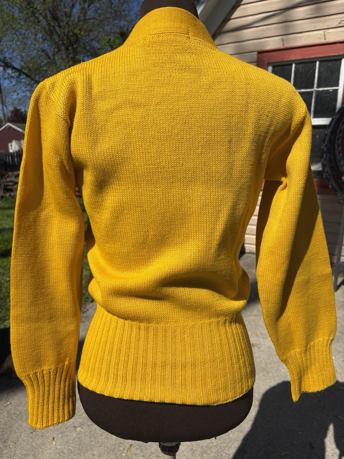 Vintage 1940s 1950s Letterman Sweater Imperial Wool Varsity