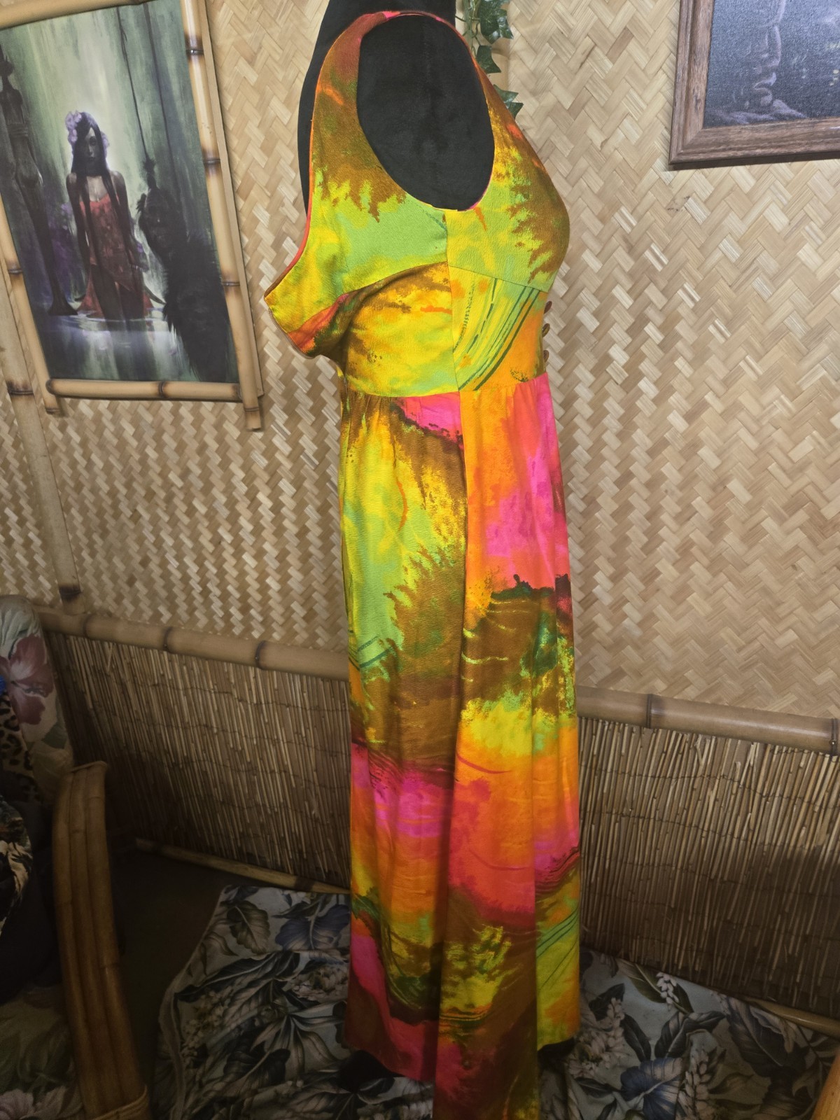 Vintage Waltah Clarke Shirt And Dress Honeymoon Set w1131